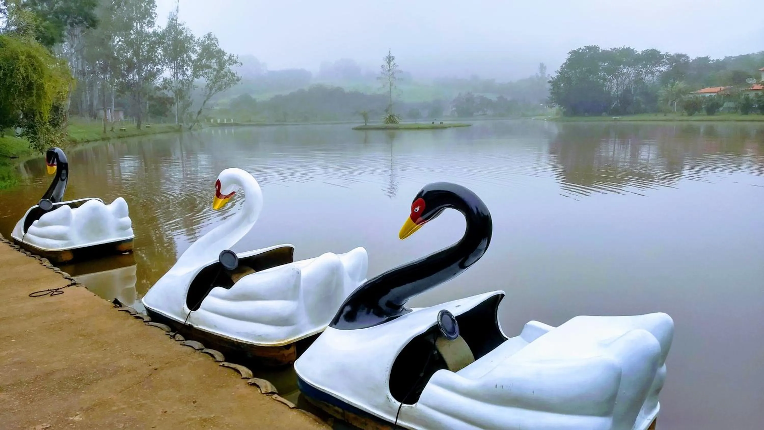 Lake view in Hotel Fazenda Vista Alegre