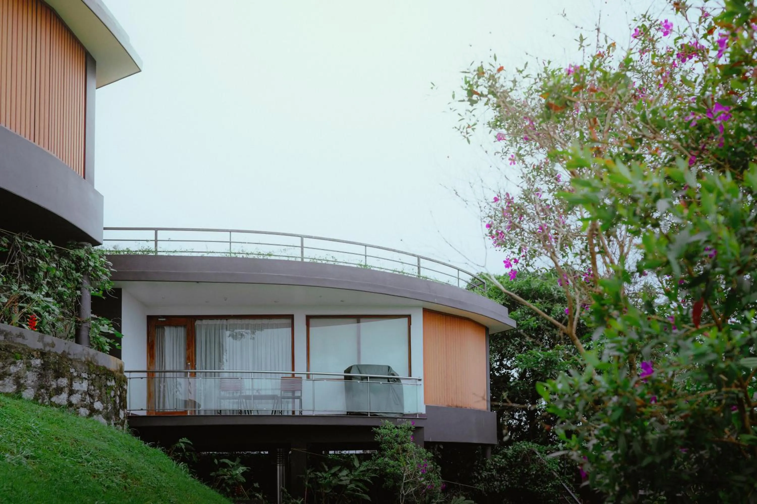 Seating area in Haze and Kites Resort Munnar