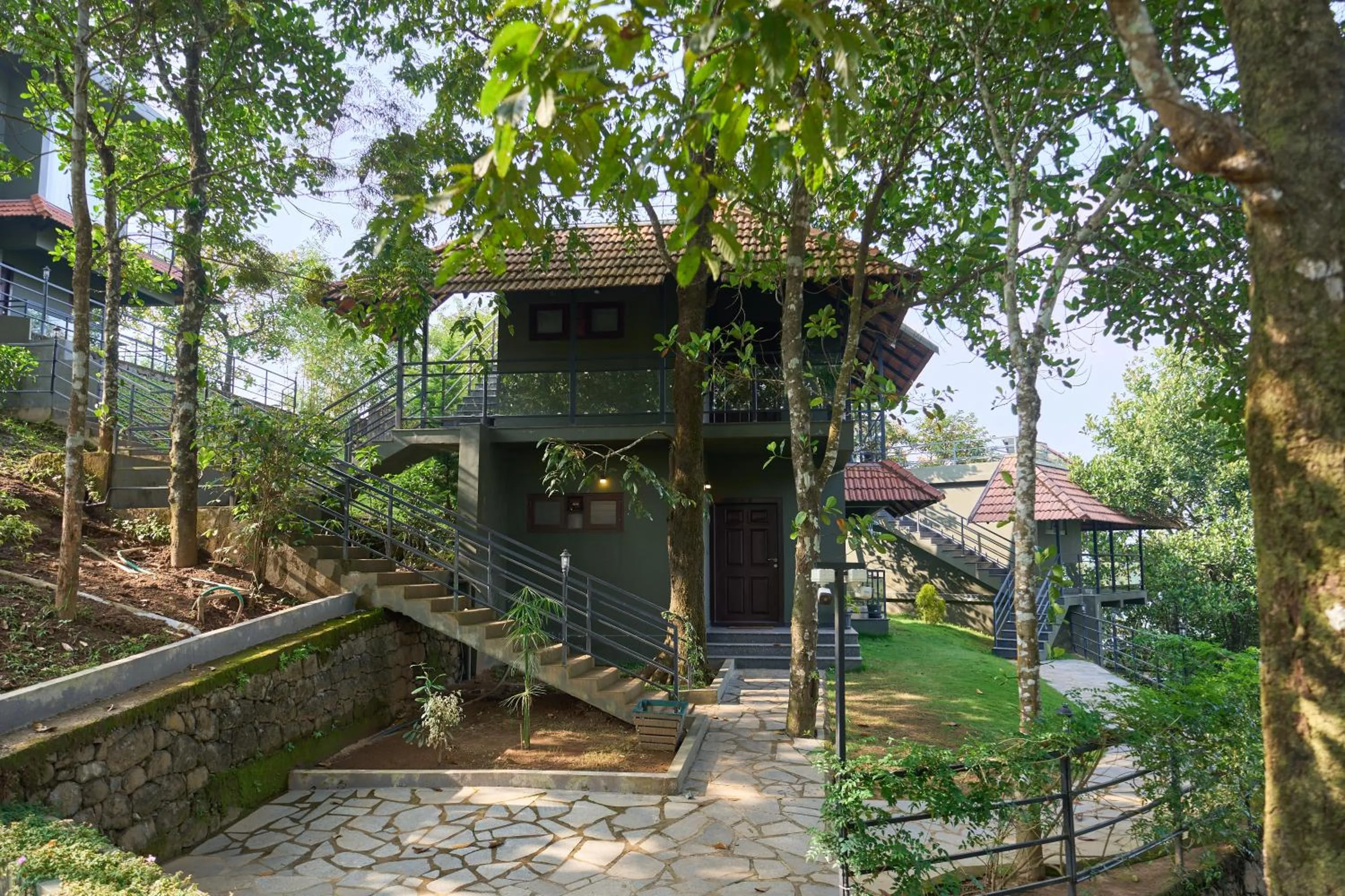 Property building in Haze and Kites Resort Munnar