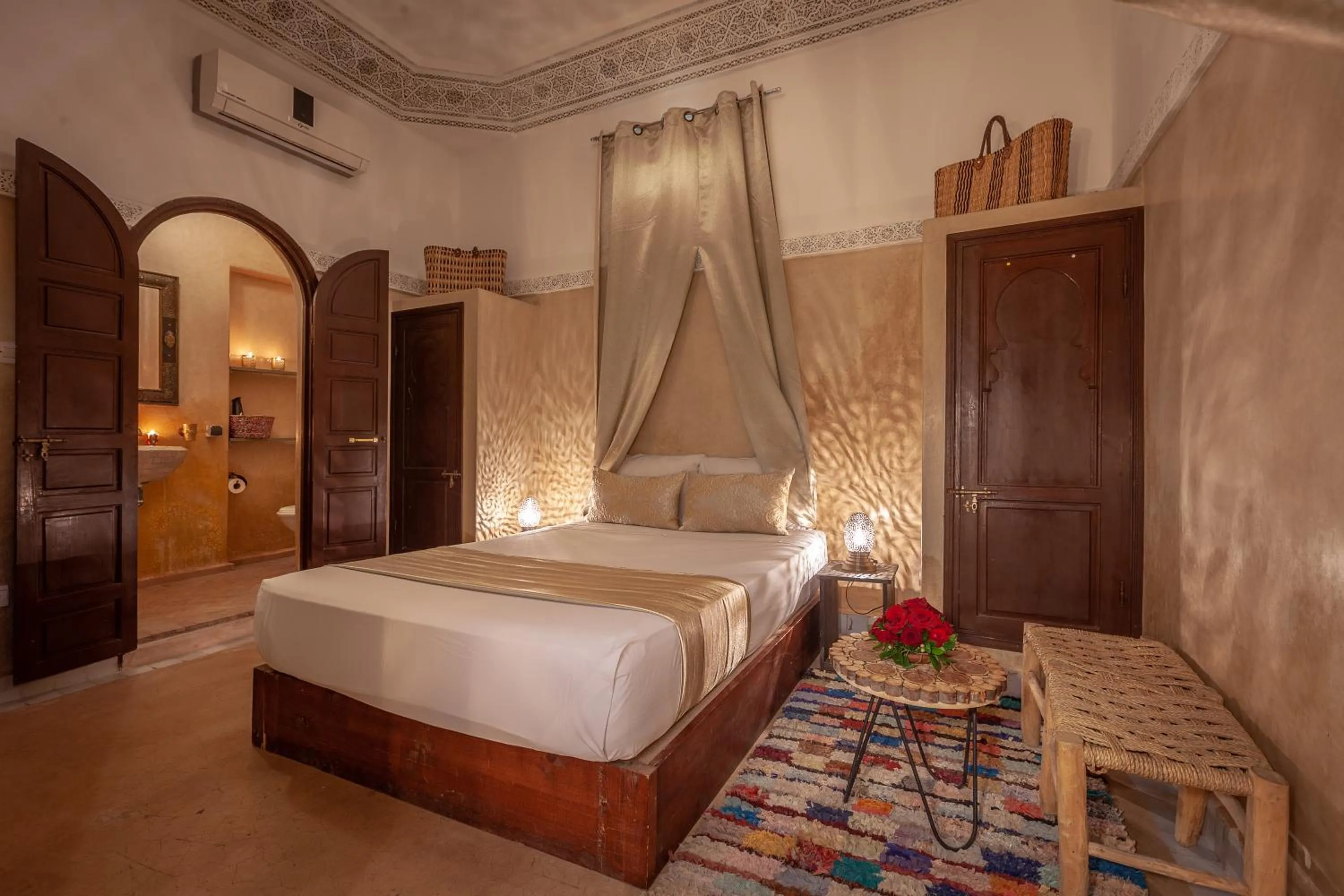 Photo of the whole room, Bed in Riad Kech Soul Boutique & Spa