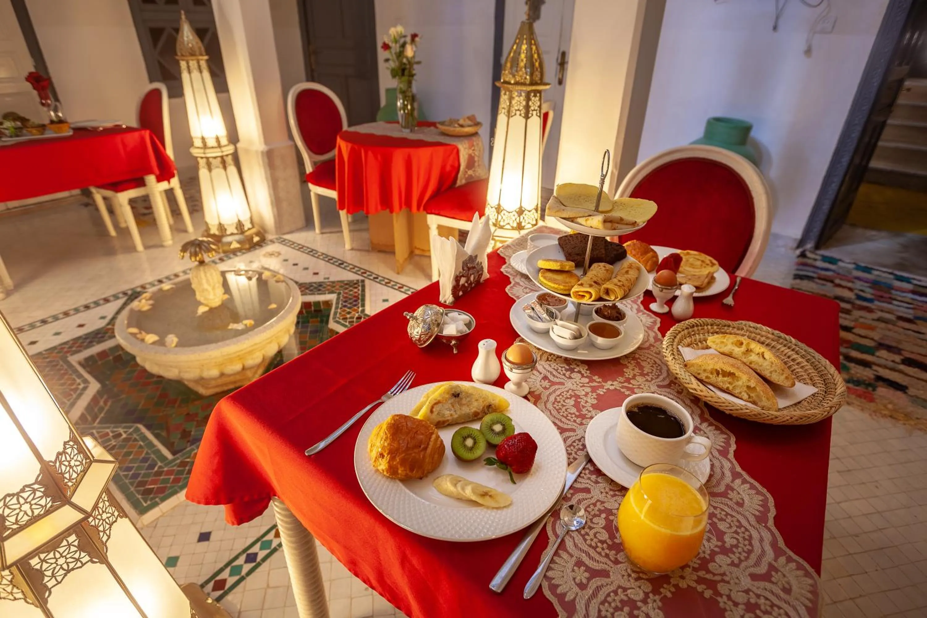 Breakfast in Riad Kech Soul Boutique & Spa