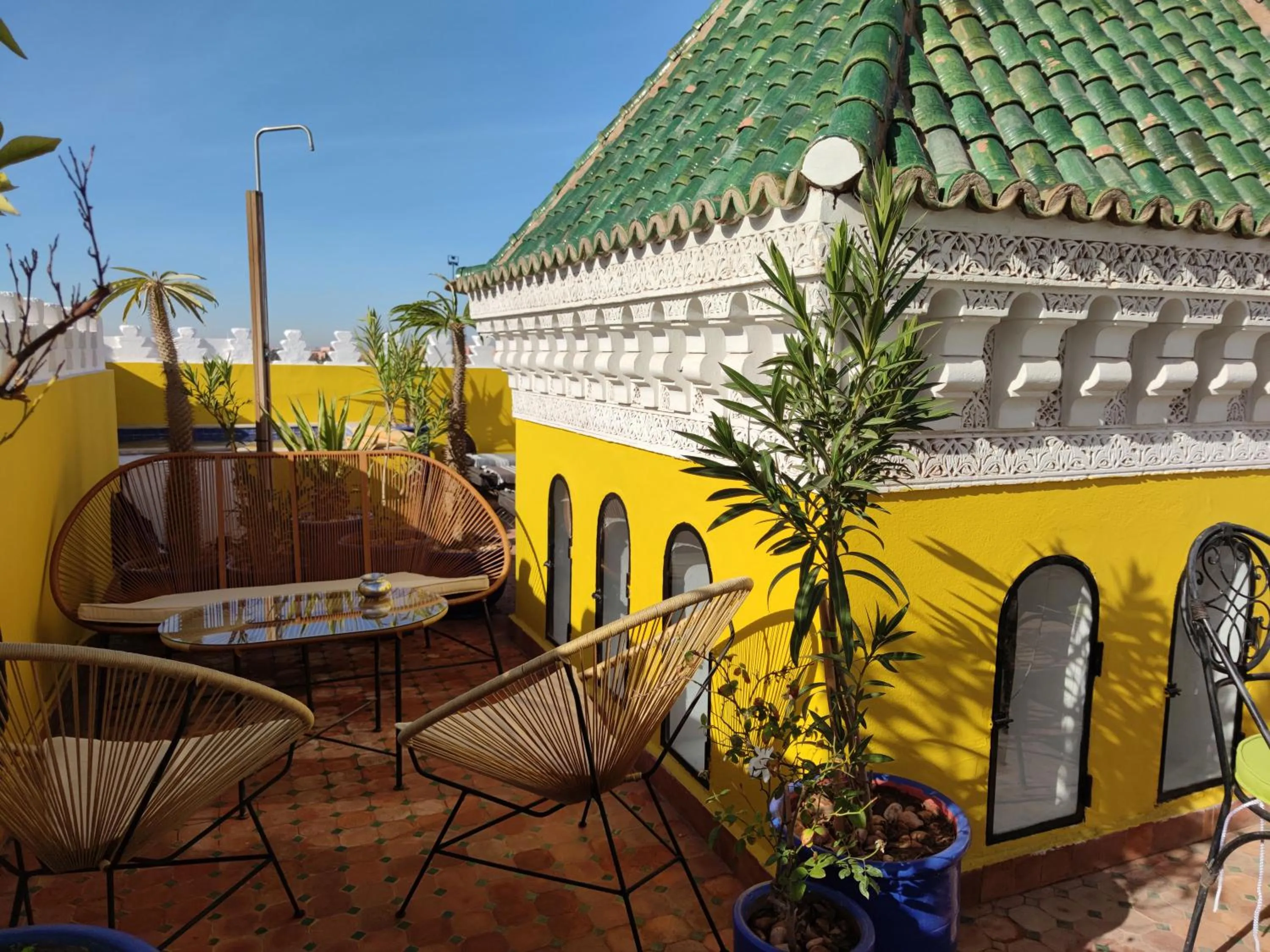 Patio in Riad Kech Soul Boutique & Spa