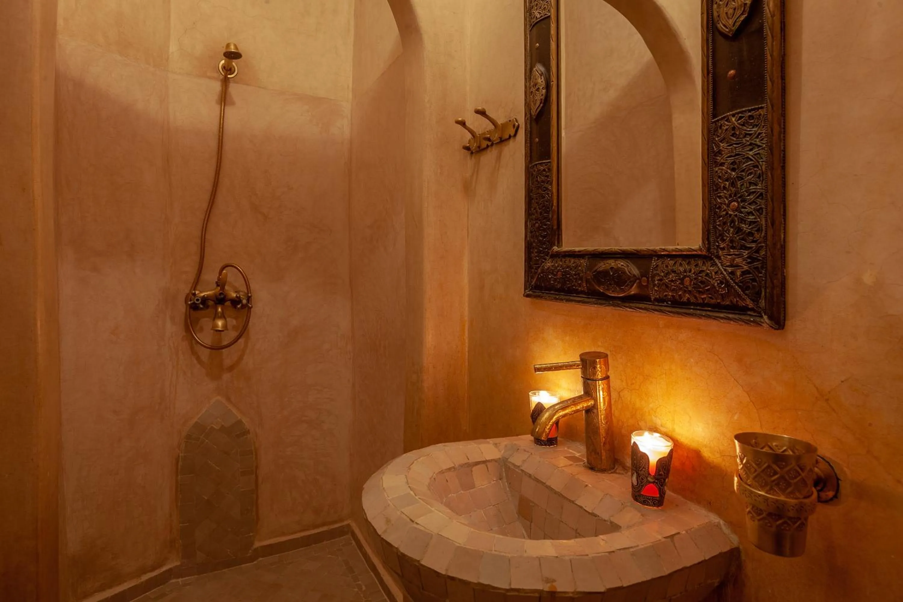 Shower in Riad Kech Soul Boutique & Spa