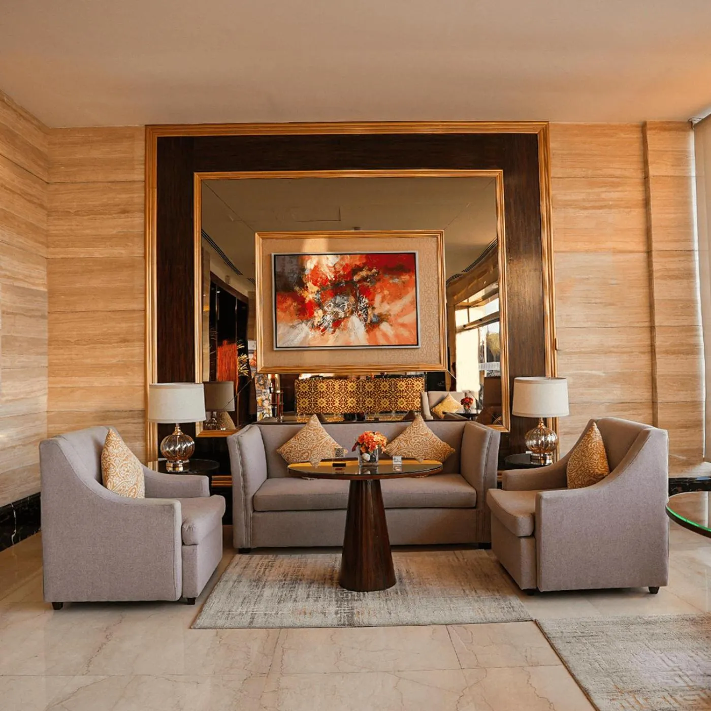 Lobby or reception in Boudl Al Majmaa