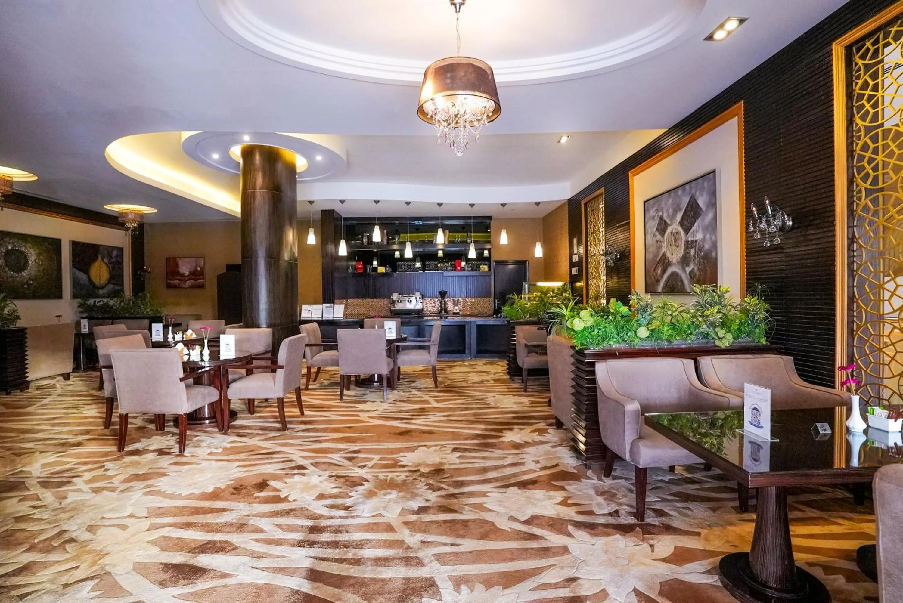 Seating area in Boudl Al Majmaa