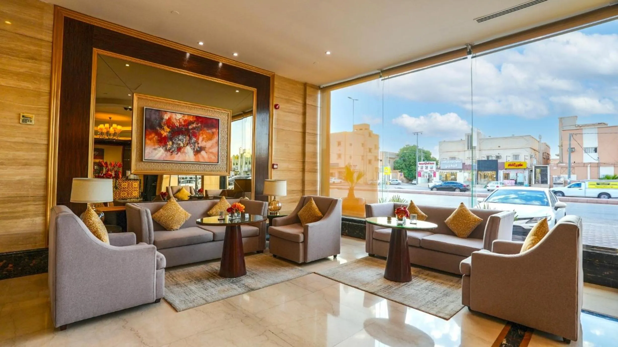Lobby or reception in Boudl Al Majmaa