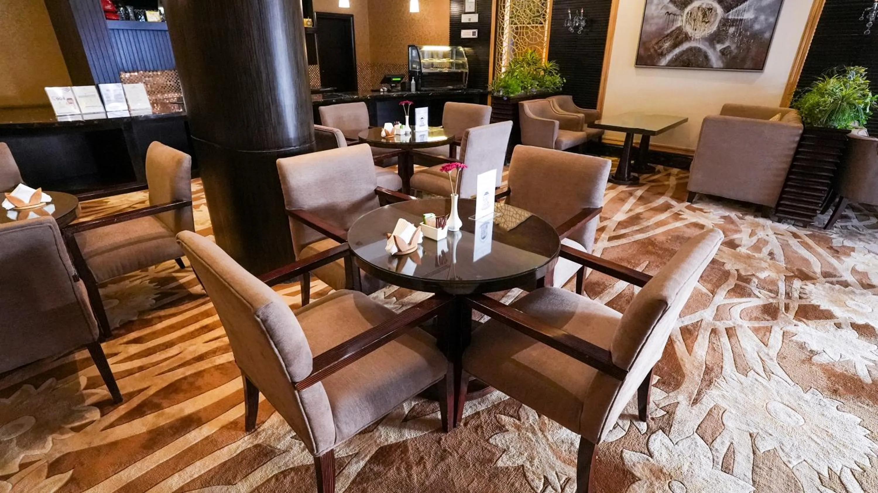 Seating area in Boudl Al Majmaa