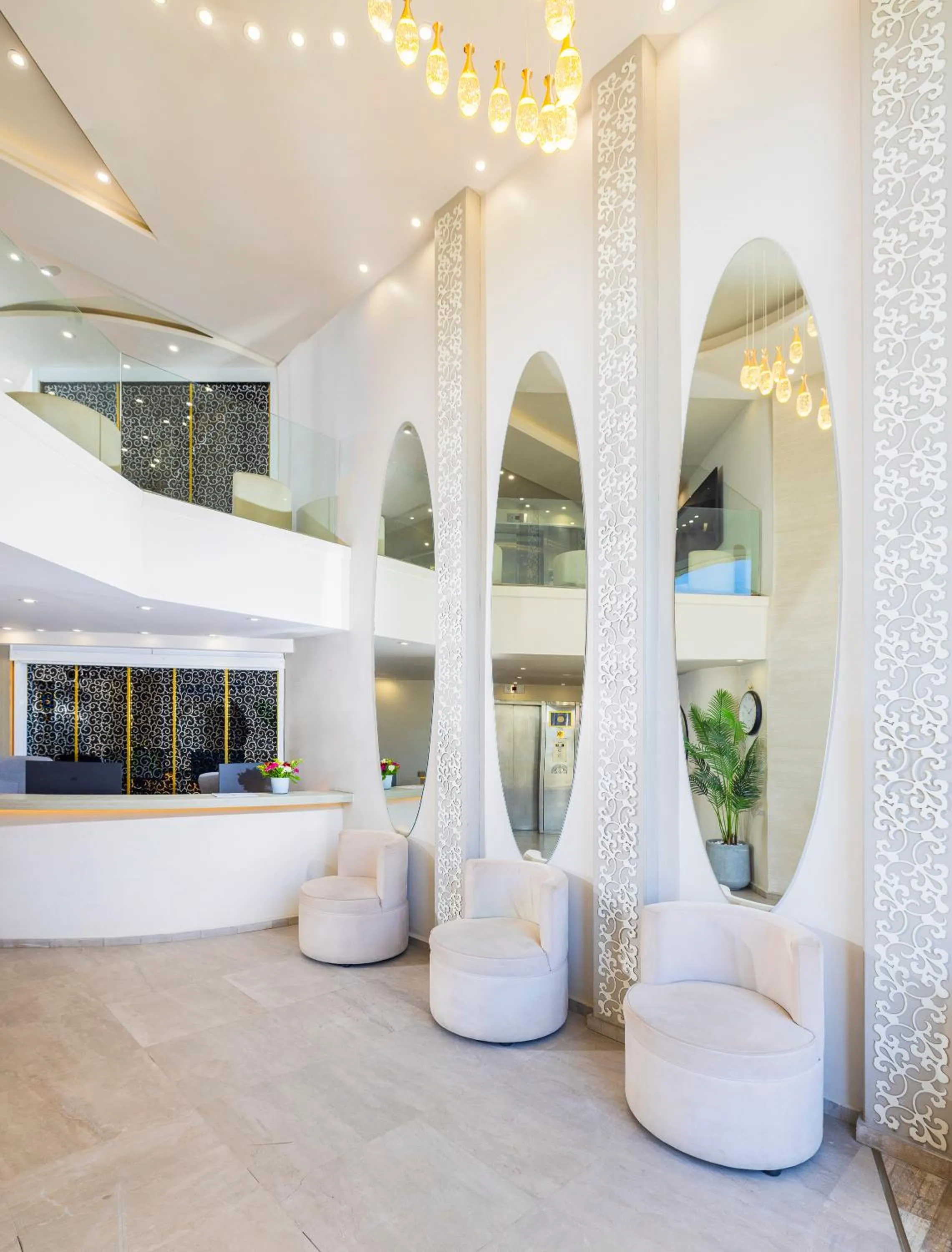 Seating area in Agripas Boutique Hotel