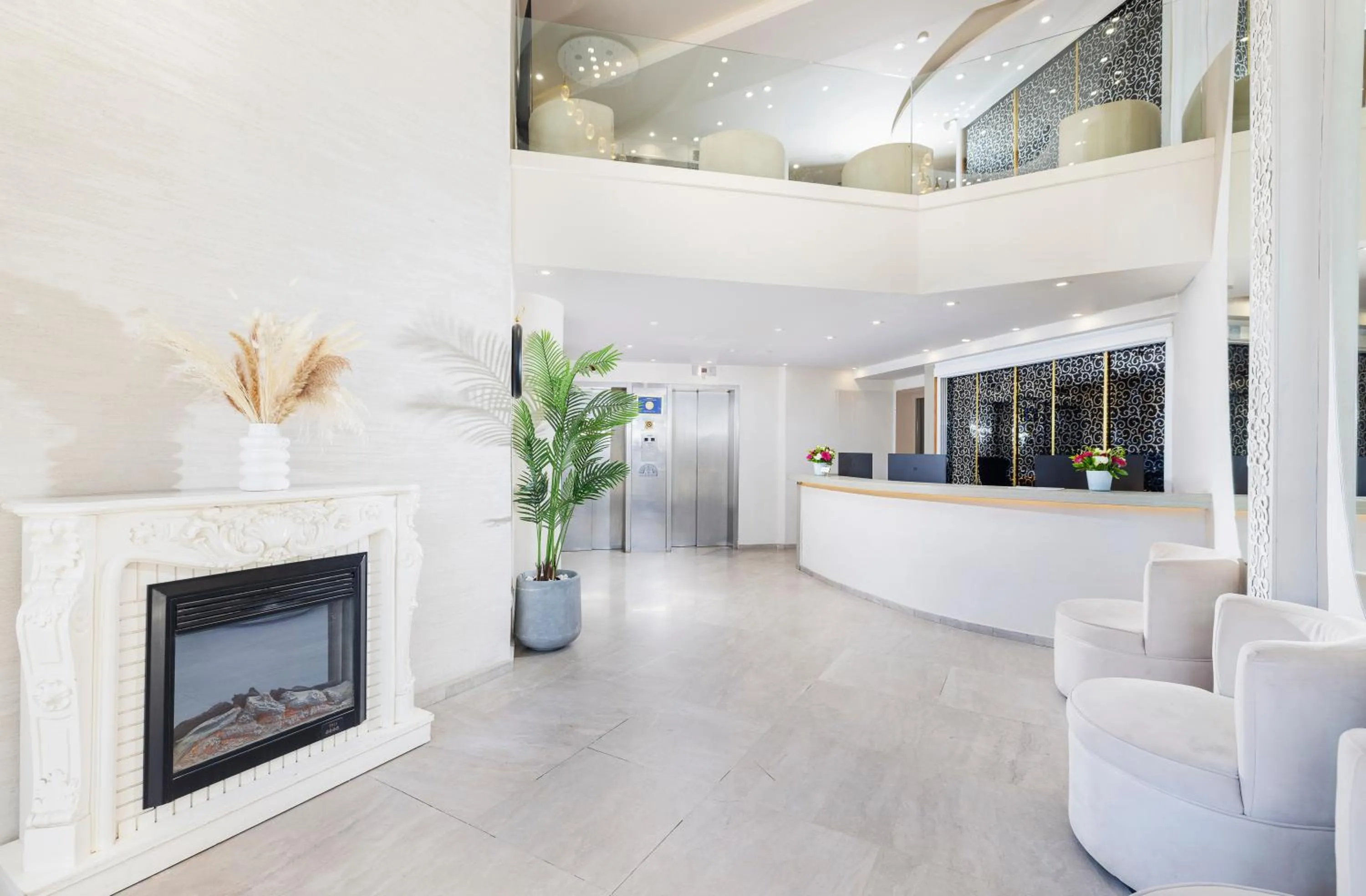 Seating area in Agripas Boutique Hotel