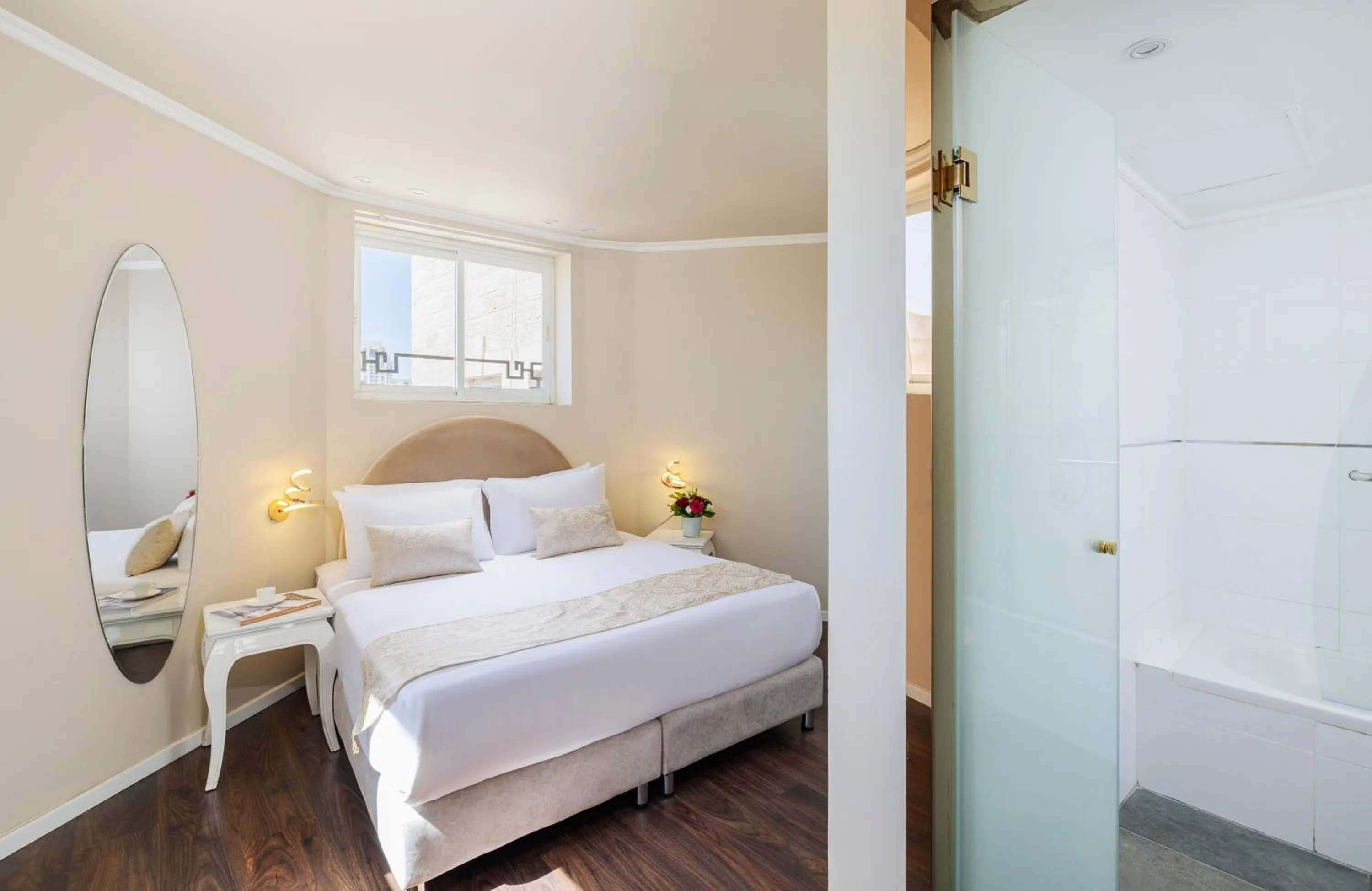 Bed in Agripas Boutique Hotel