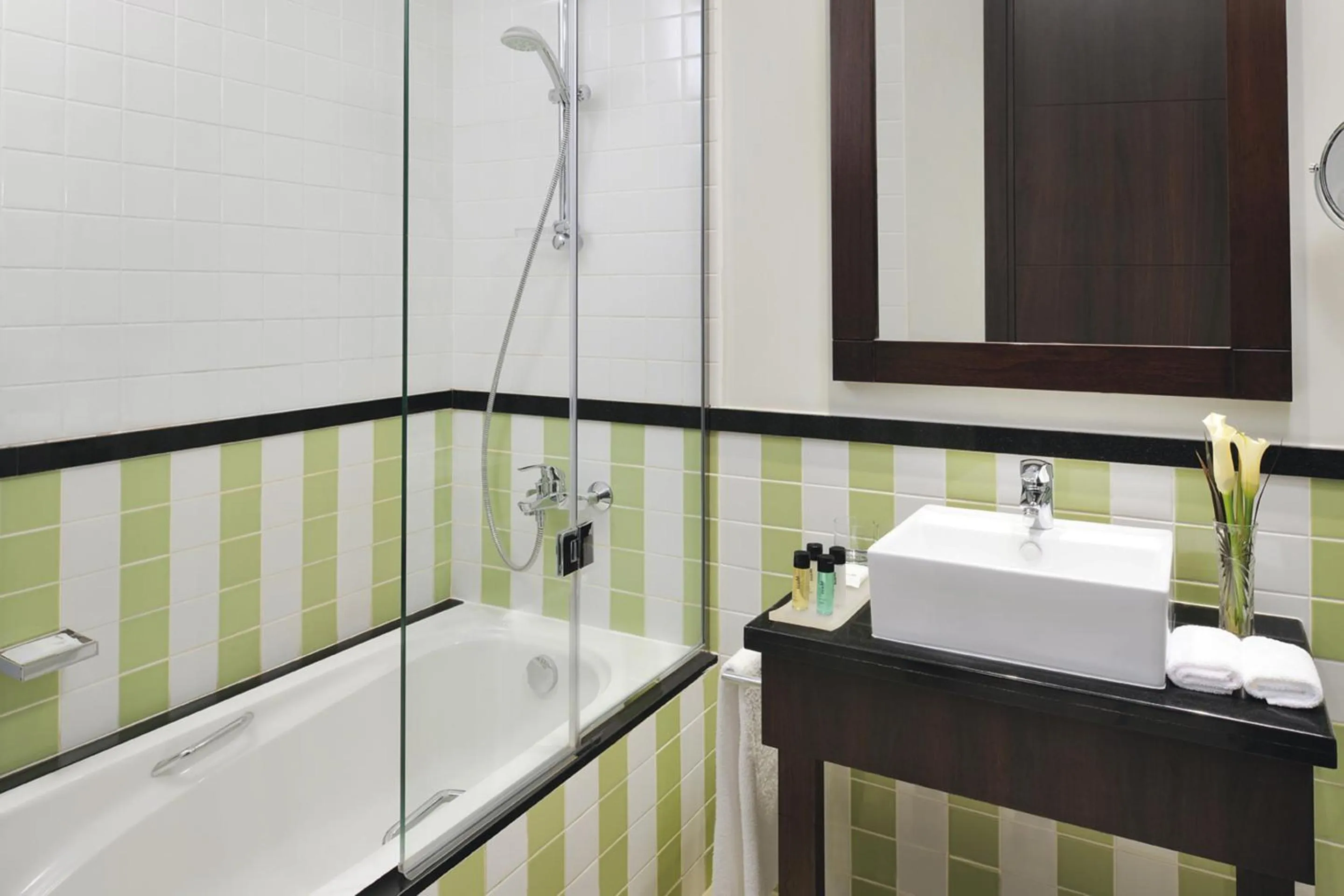 Bathroom in Mövenpick Hotel Apartments Al Mamzar Dubai