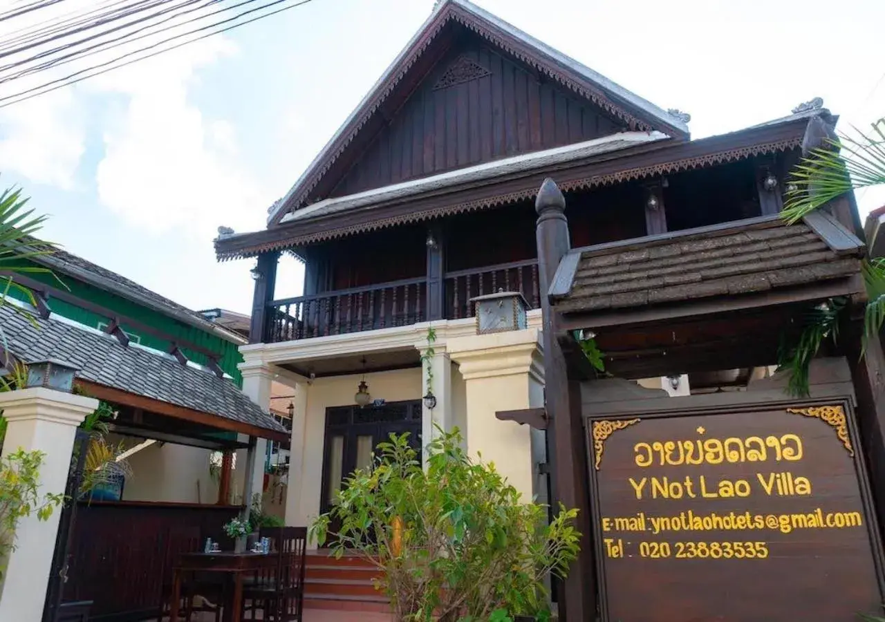 Property building in Y Not Lao Villa Property building in Y Not Lao Villa