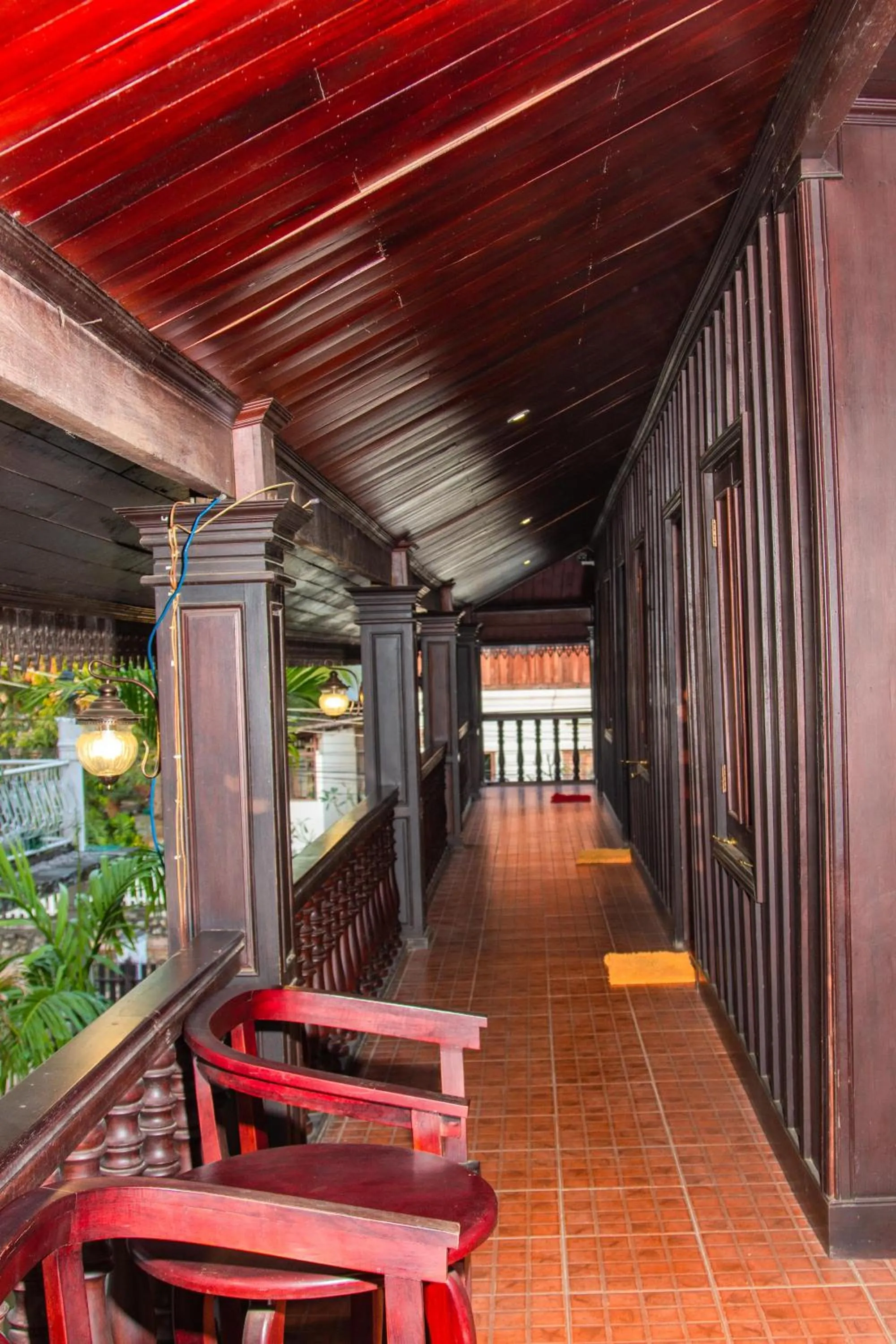 Balcony/Terrace in Y Not Lao Villa