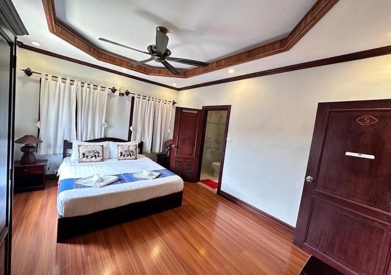 Bed in Y Not Lao Villa