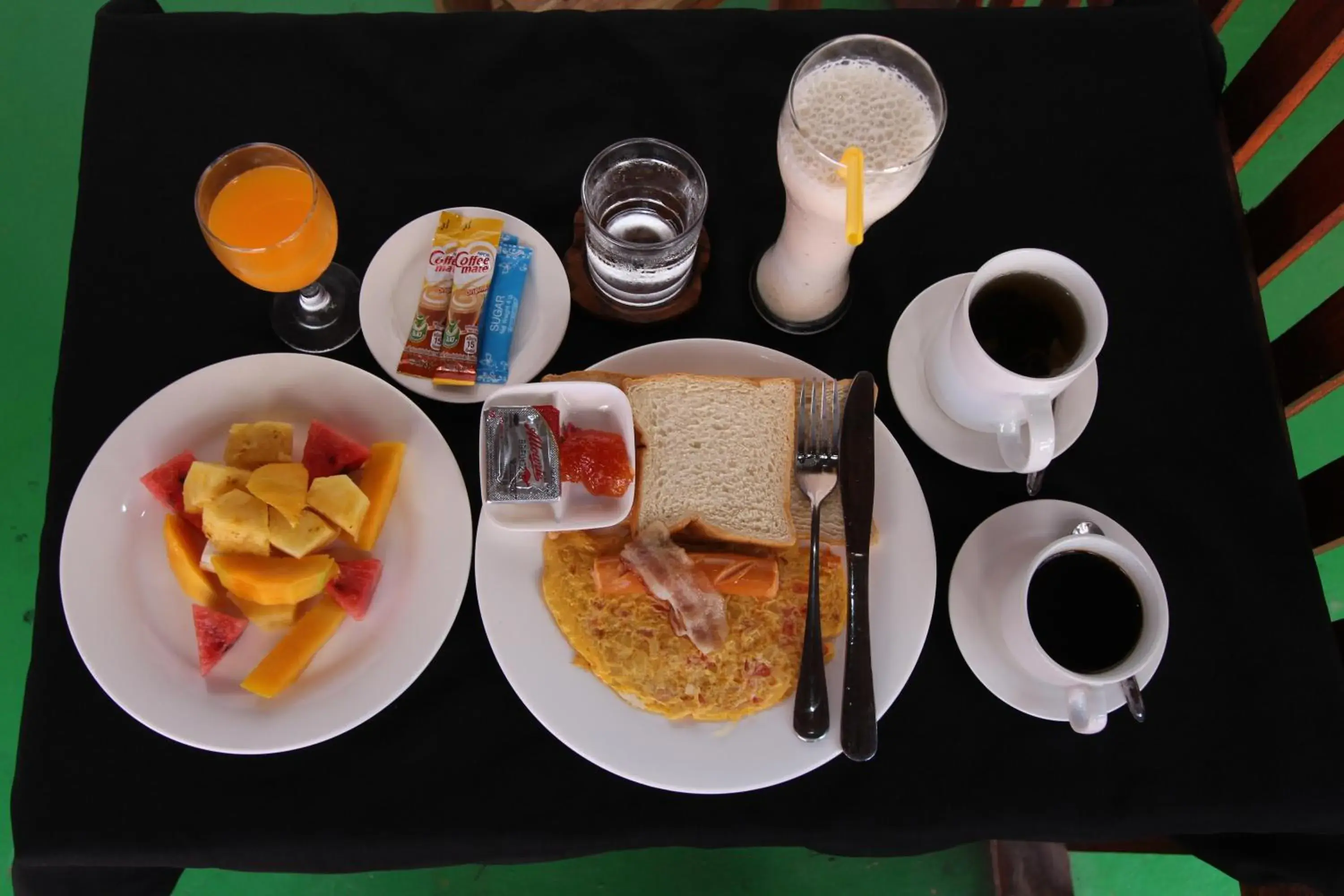 Breakfast in Y Not Lao Villa Breakfast in Y Not Lao Villa