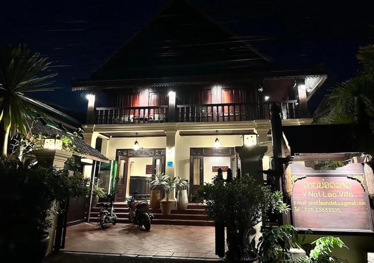 Property building in Y Not Lao Villa