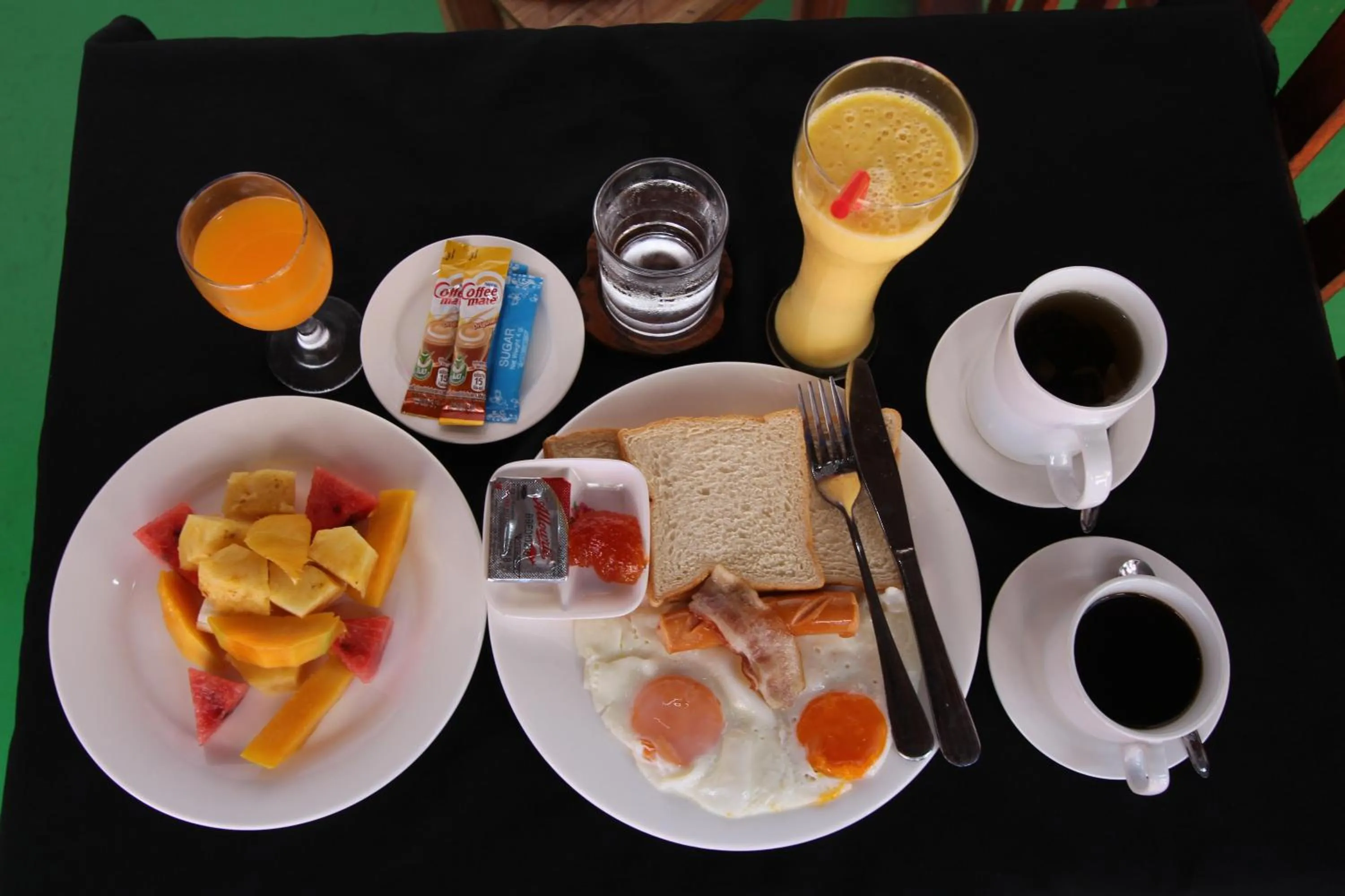 Food in Y Not Lao Villa