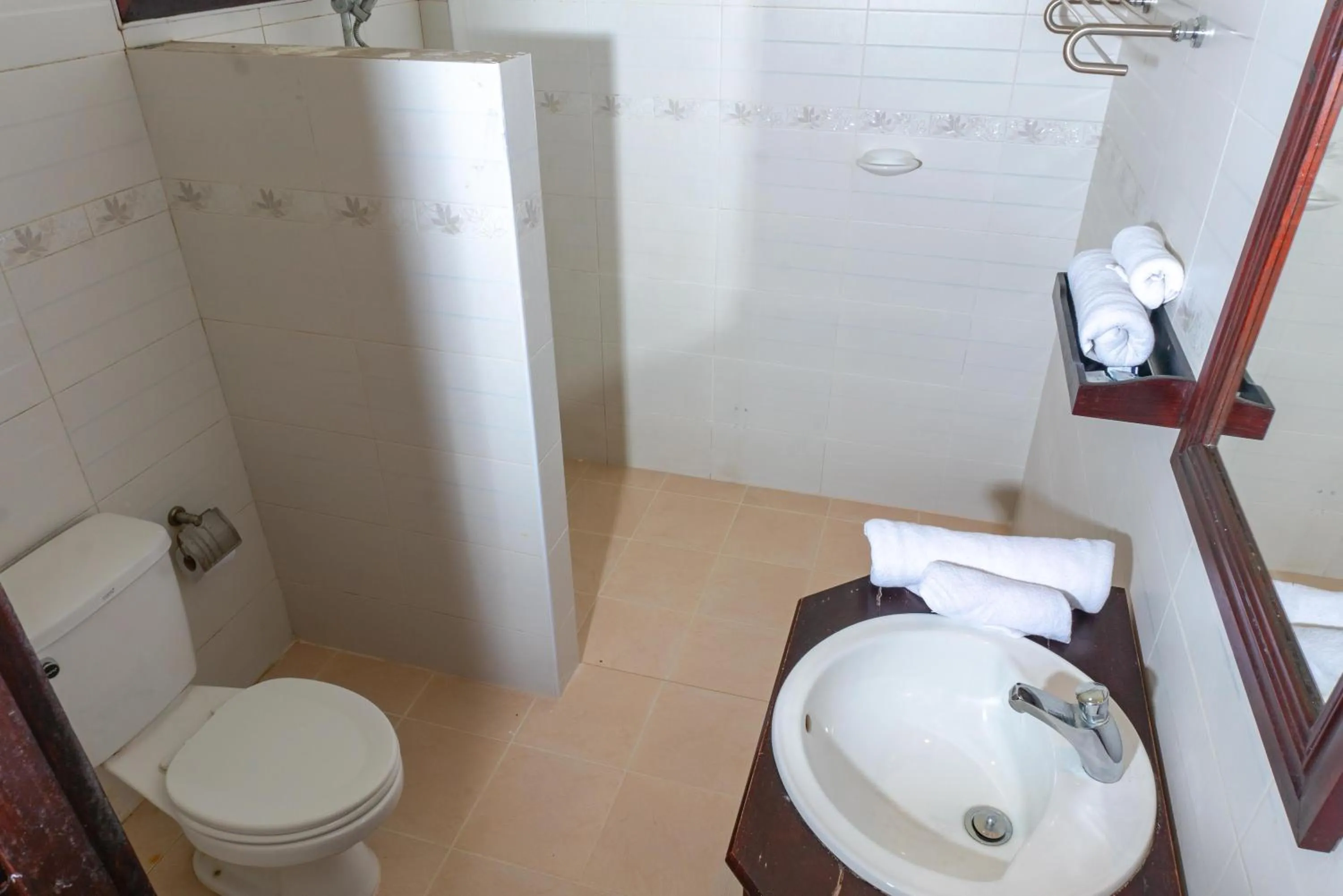 Bathroom in Y Not Lao Villa