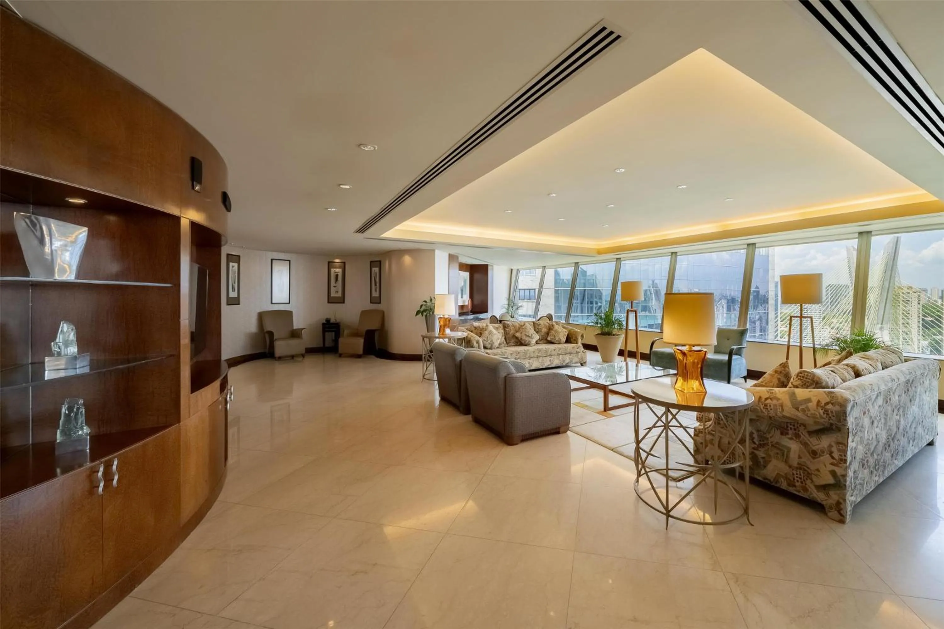 Living room in Hilton Sao Paulo Morumbi