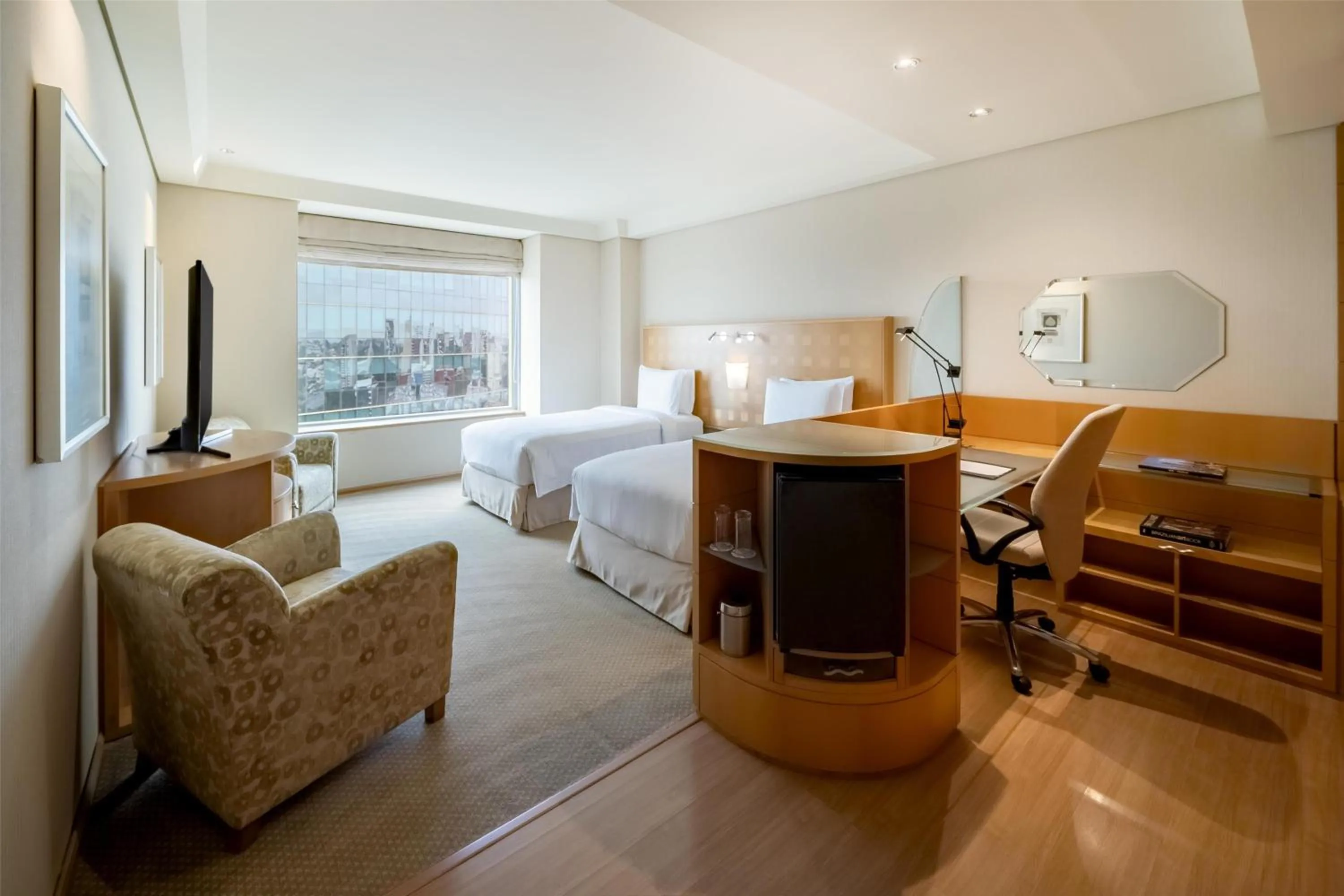 Bedroom, Bed in Hilton Sao Paulo Morumbi