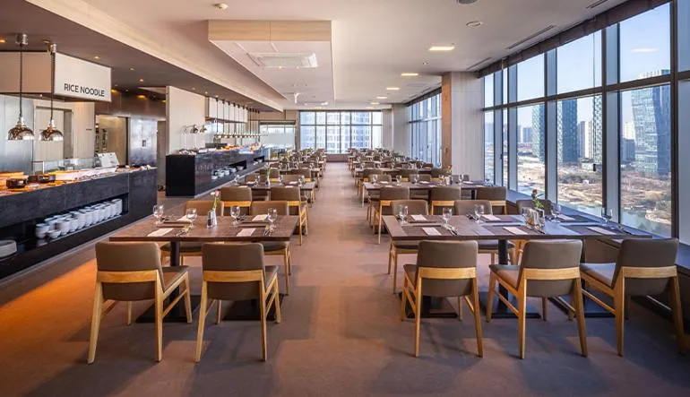 Breakfast in Orakai Songdo Park Hotel, BW Premier Collection