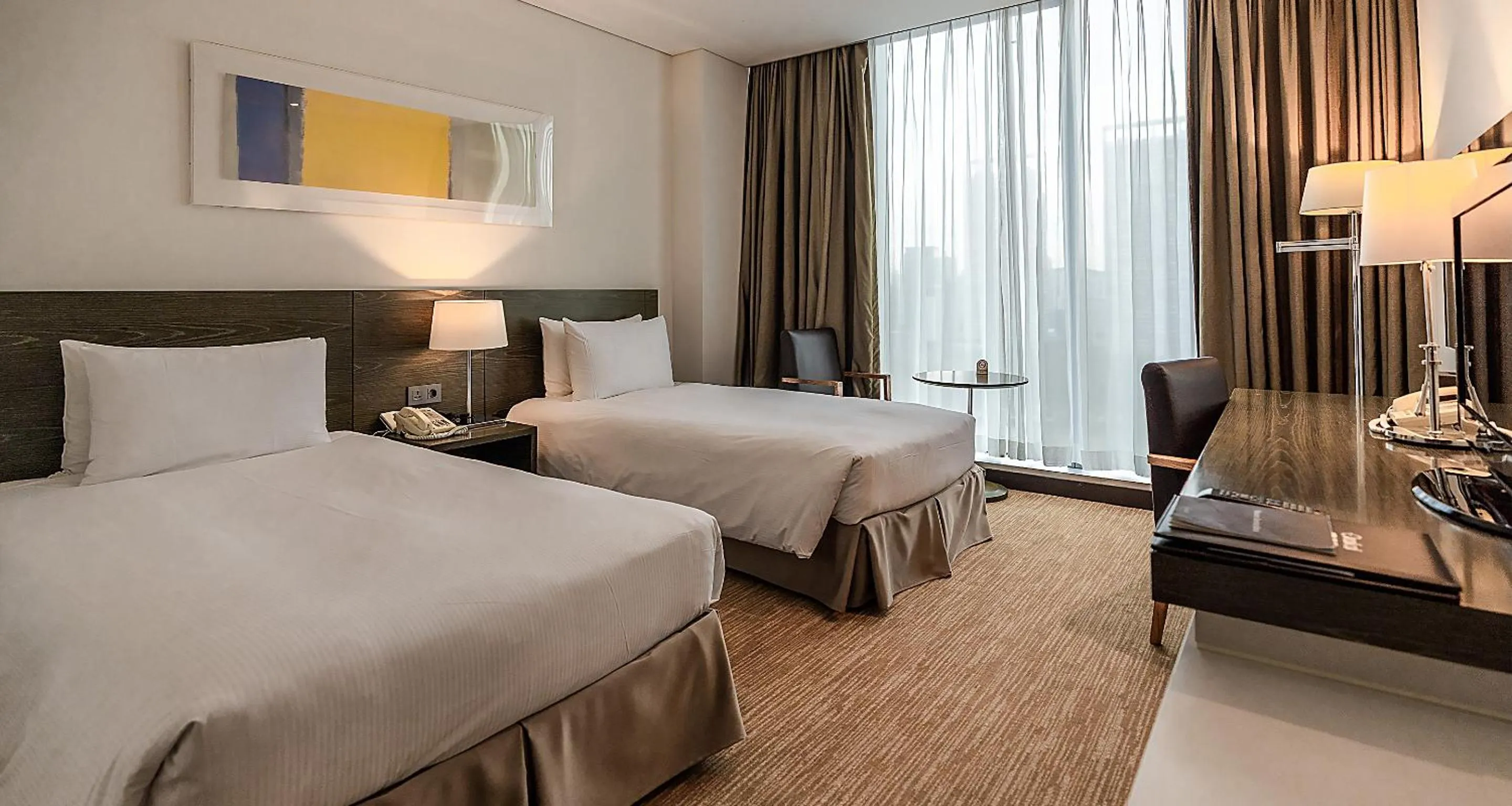 Bed in Orakai Songdo Park Hotel, BW Premier Collection