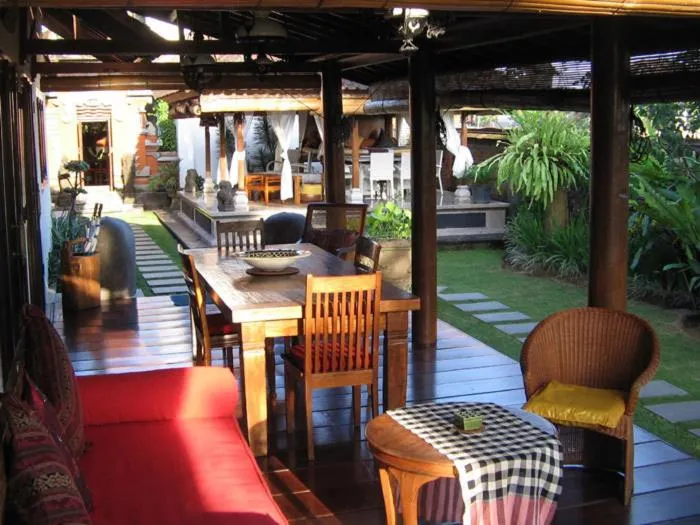 Seating area in Puri Ayu