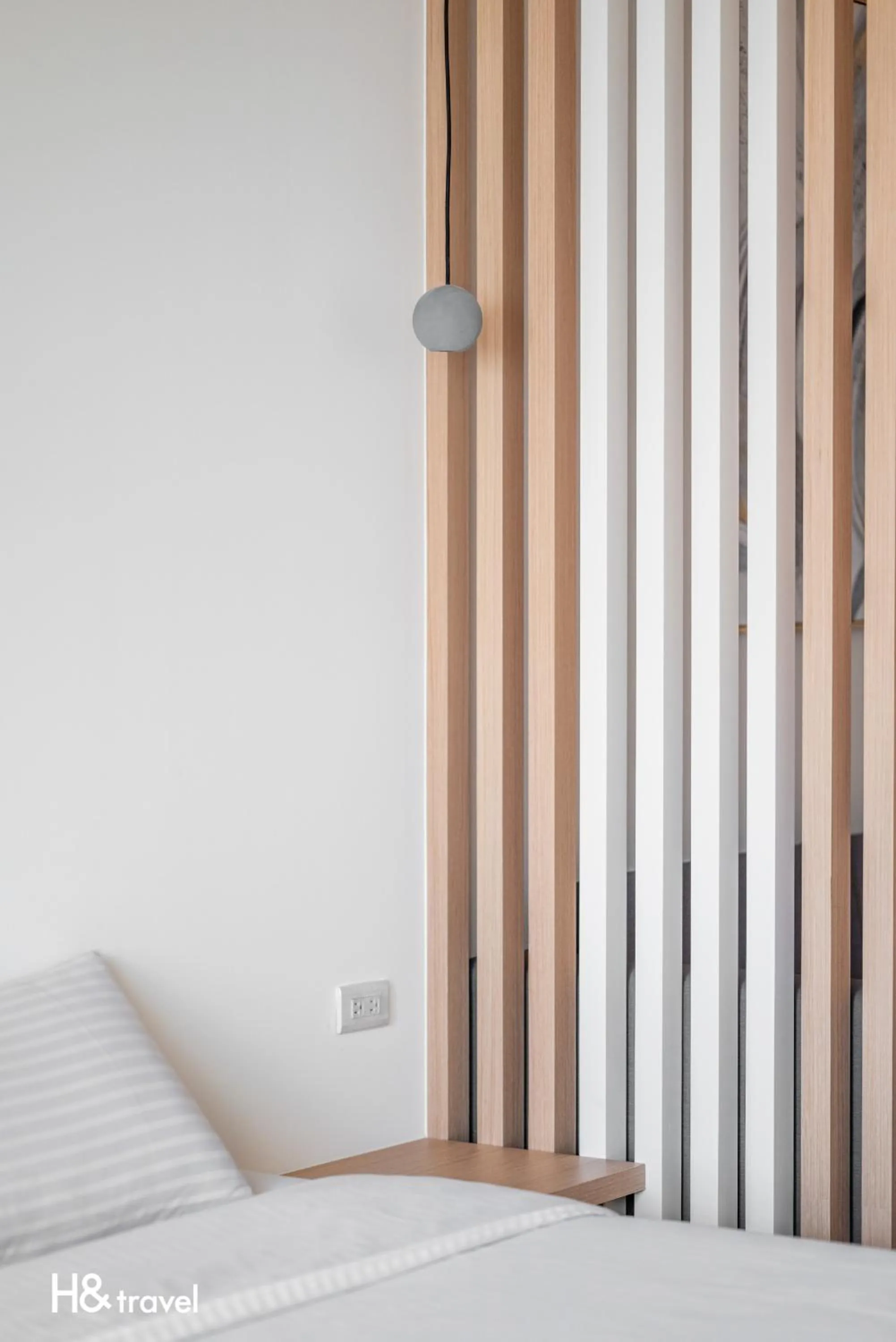 Decorative detail, Bed in Taitung Spring Homestay B&B