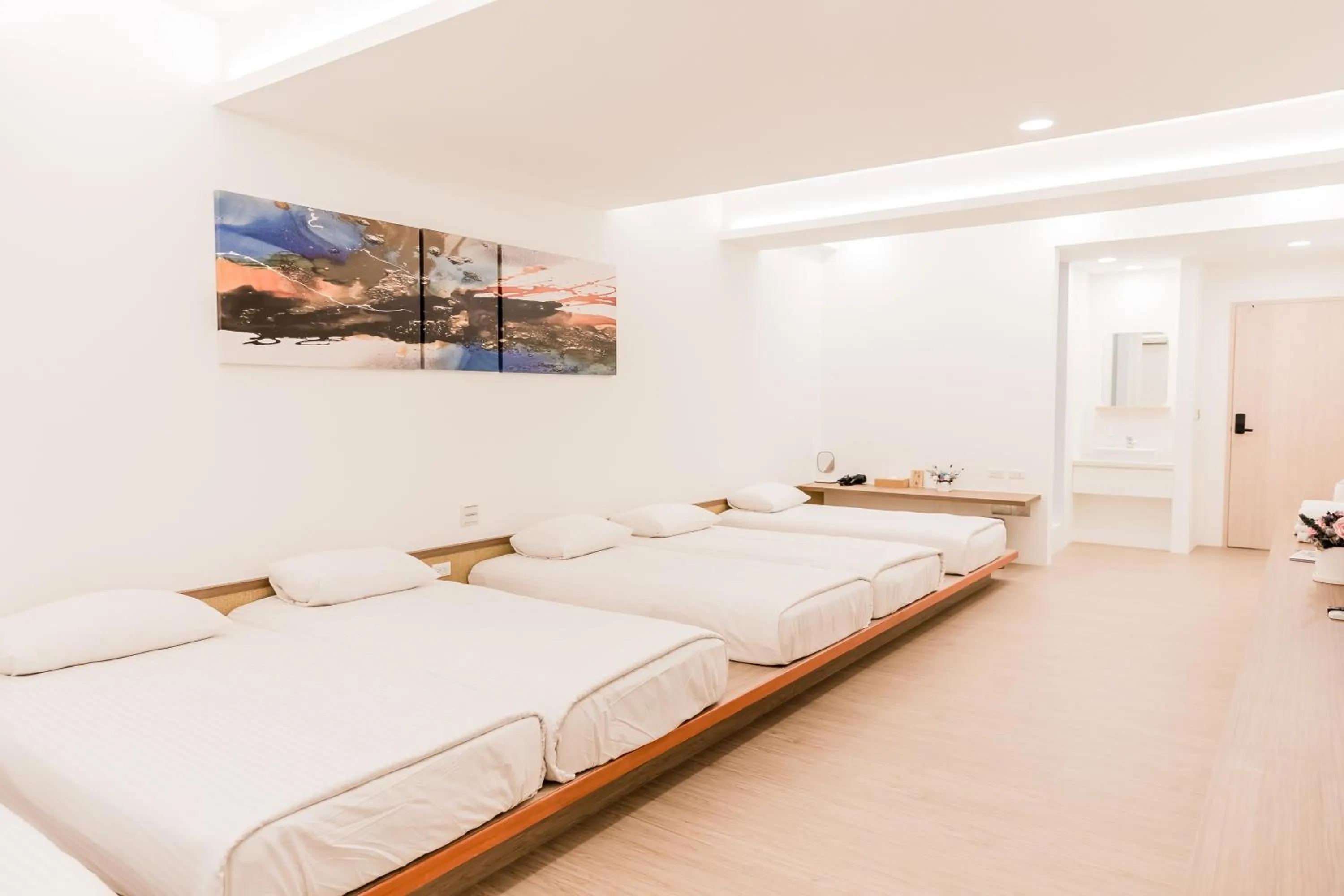 Bed in Taitung Spring Homestay B&B