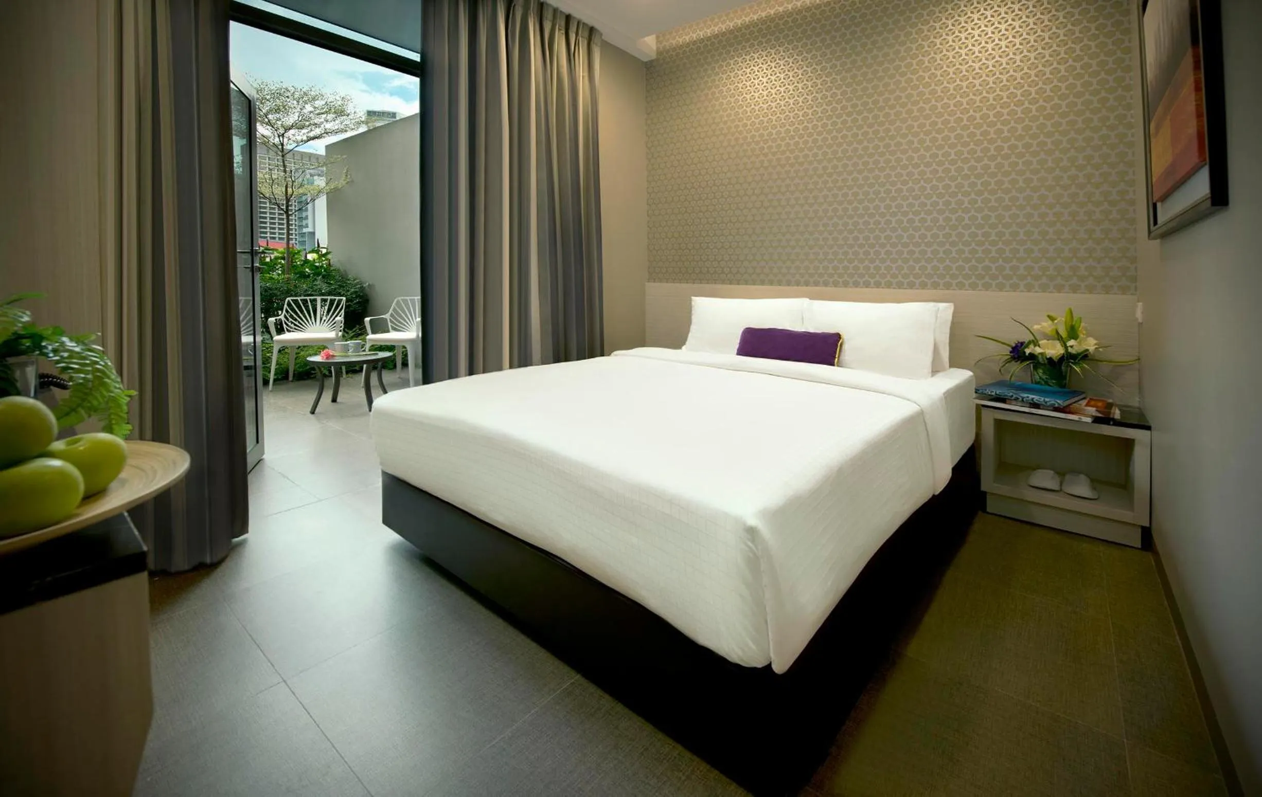Photo of the whole room, Bed in V Hotel Bencoolen