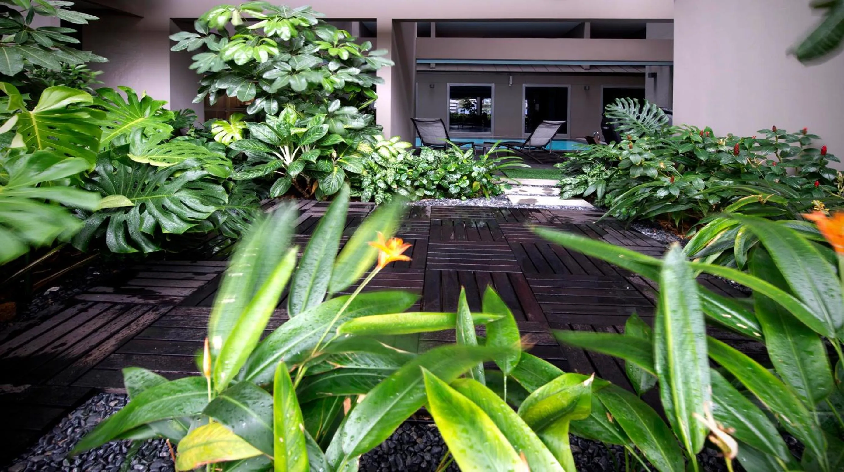 Garden in V Hotel Bencoolen