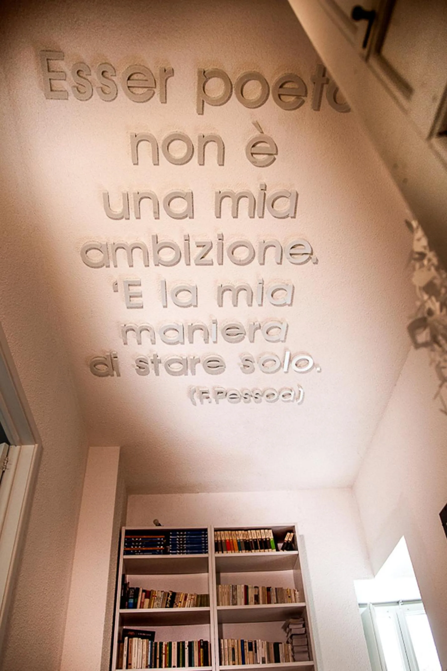 Decorative detail in La Casa del Poeta Enna - Pergusa