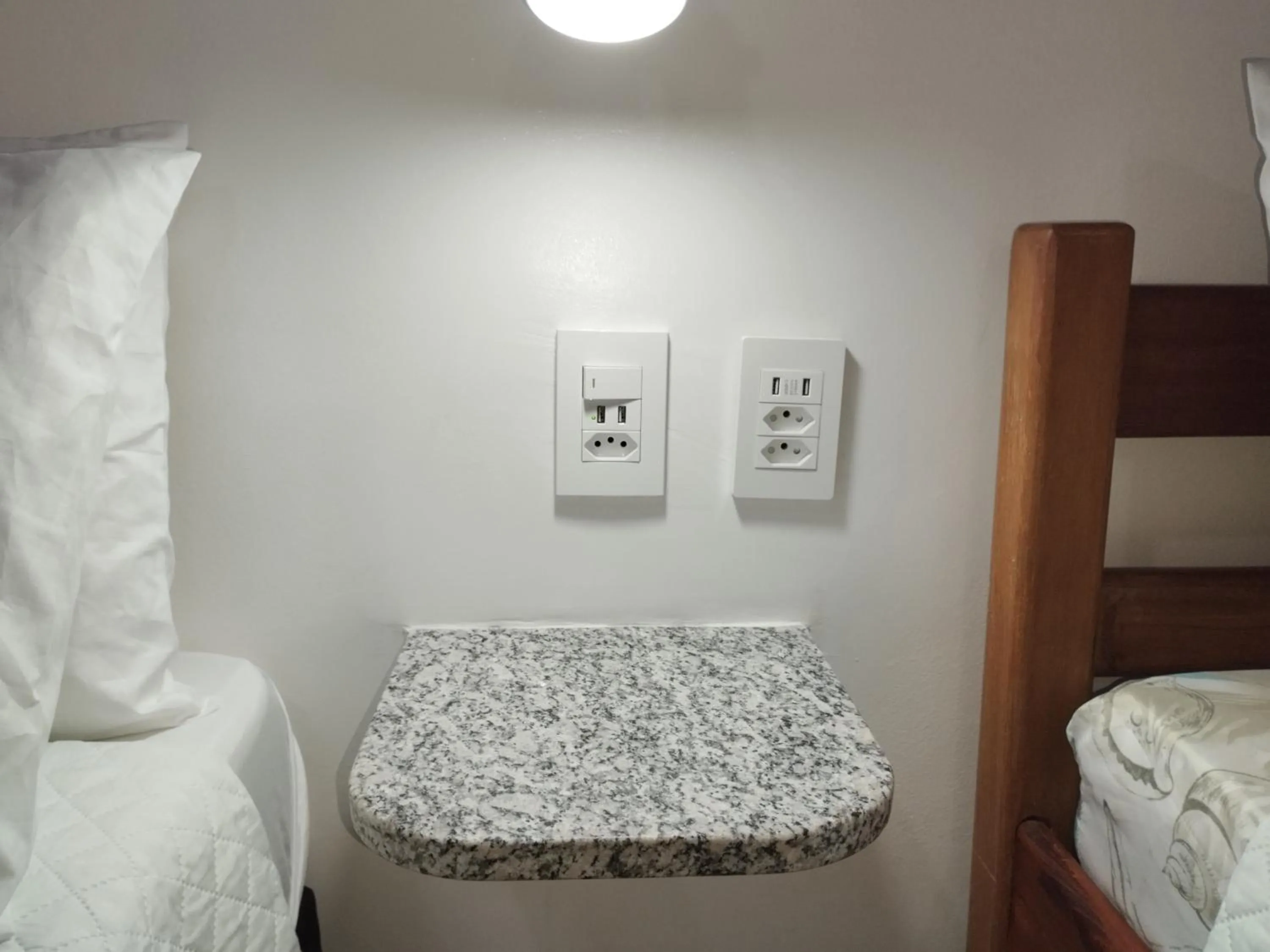 Bed in Pousada Baía do Sol Saquarema