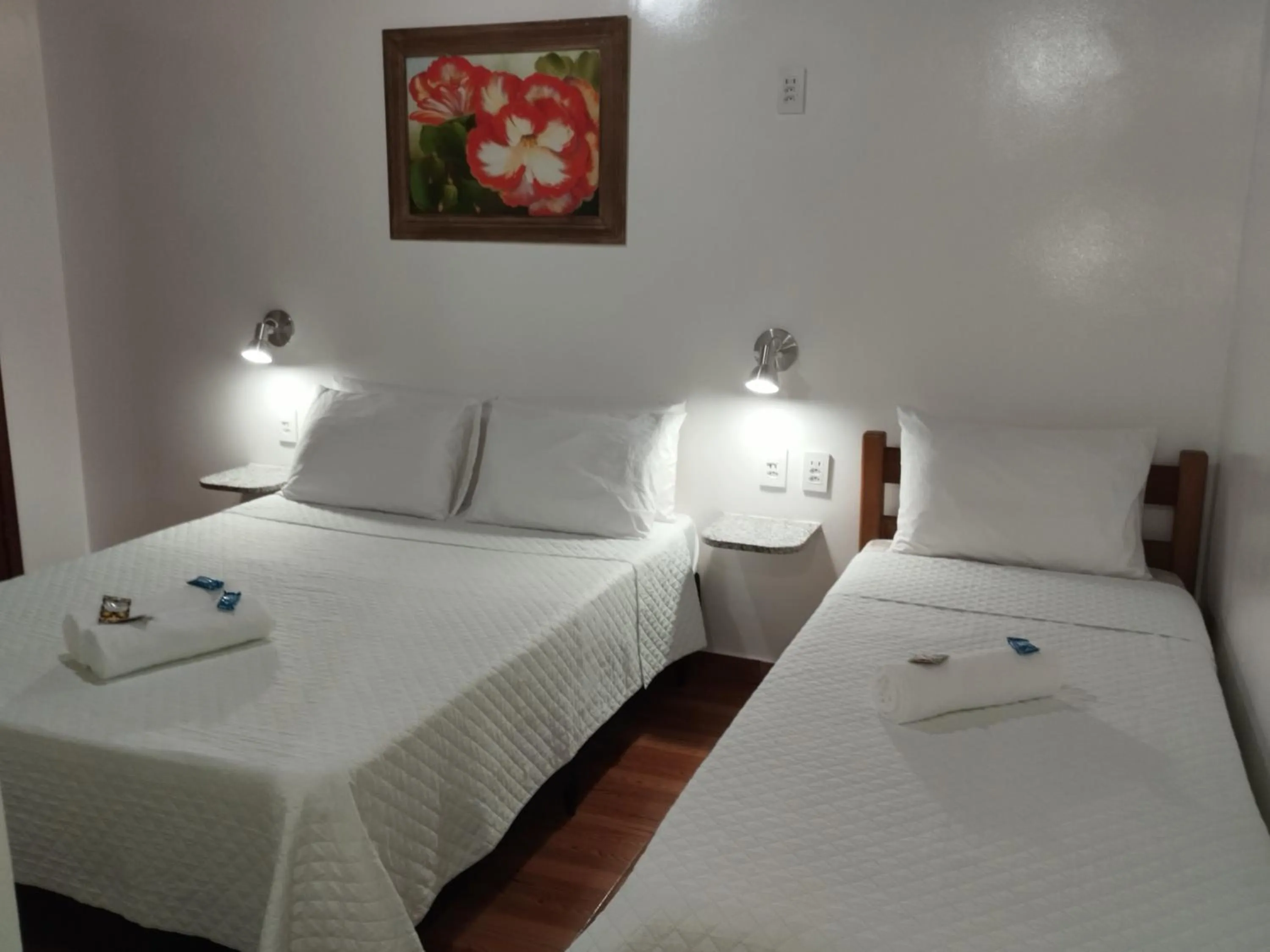 Bed in Pousada Baía do Sol Saquarema