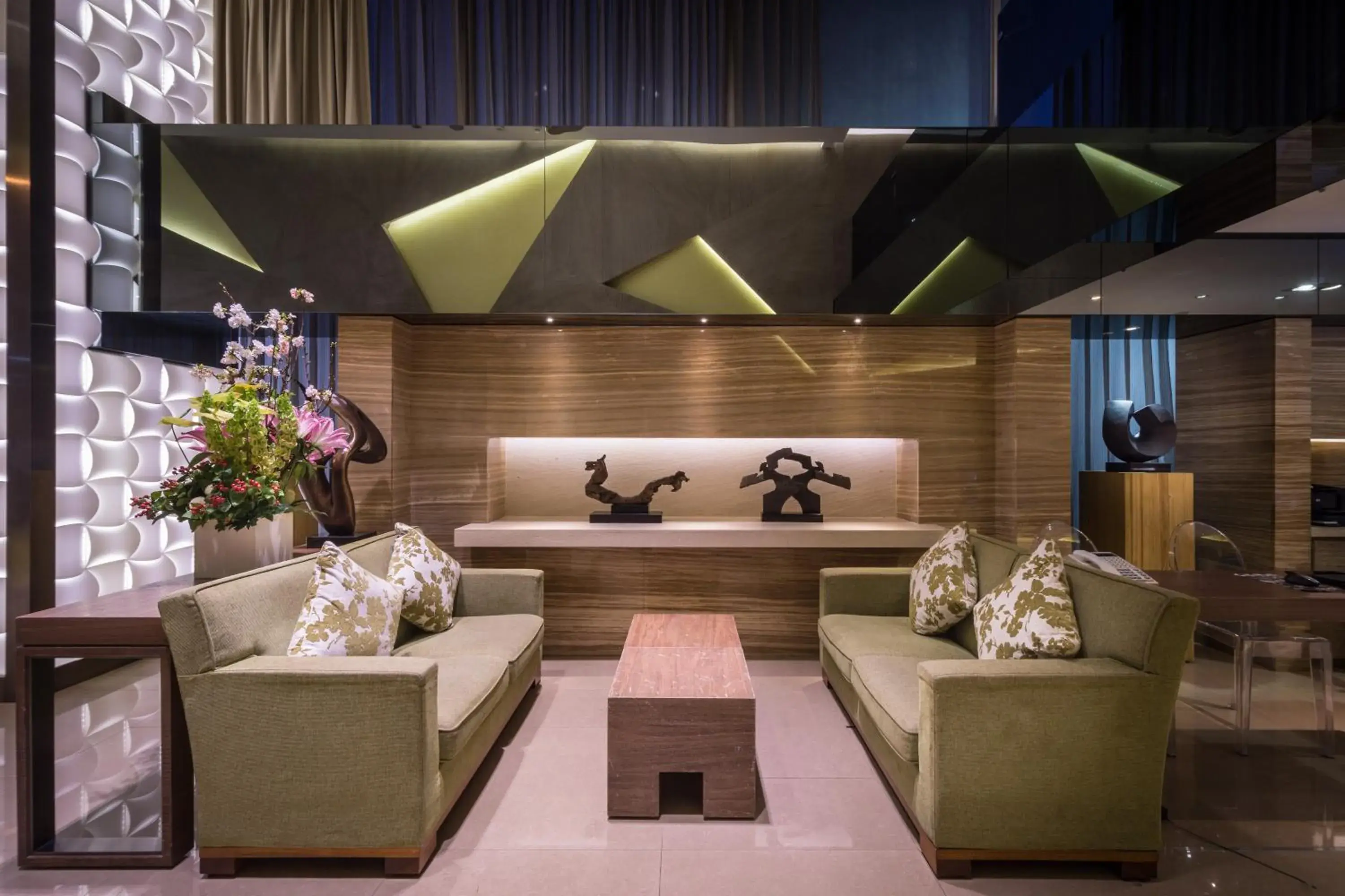 Lobby or reception in Green World JianPei Lobby or reception in Green World JianPei