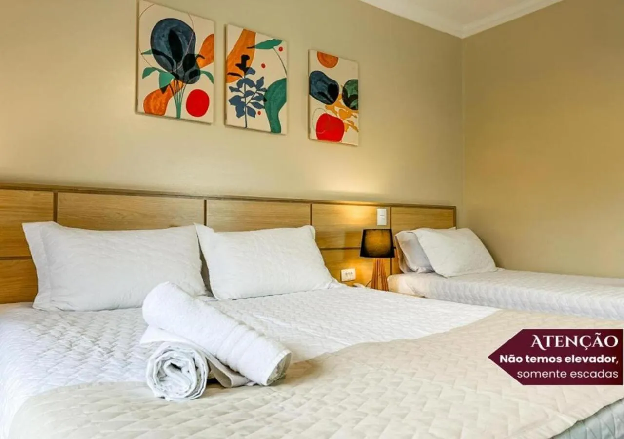 Bedroom, Bed in Hotel Euro Suíte Campos do Jordão By Nacional Inn - A 800 metros da Vila Capivari