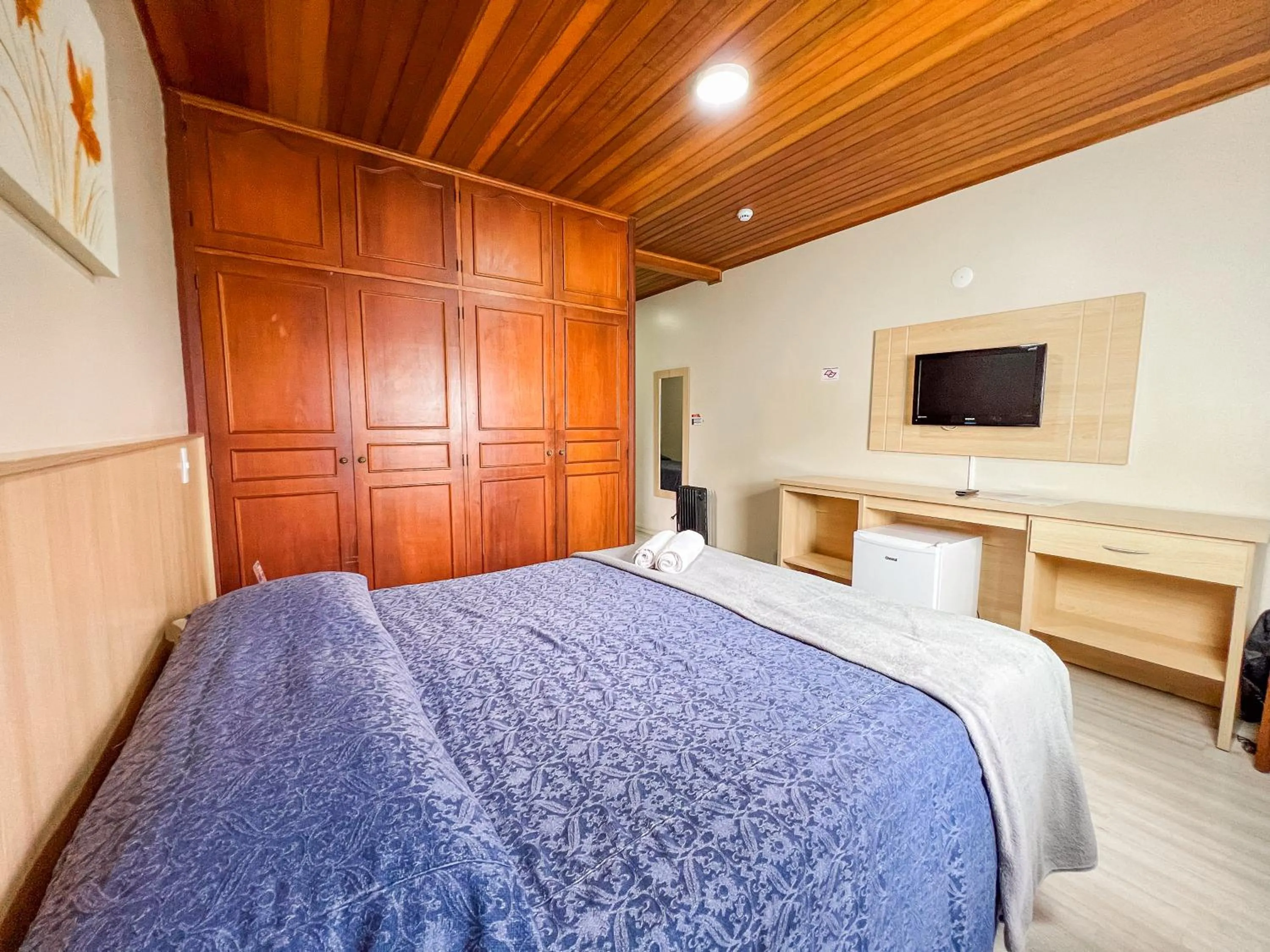 Bed in Hotel Euro Suíte Campos do Jordão By Nacional Inn - A 800 metros da Vila Capivari