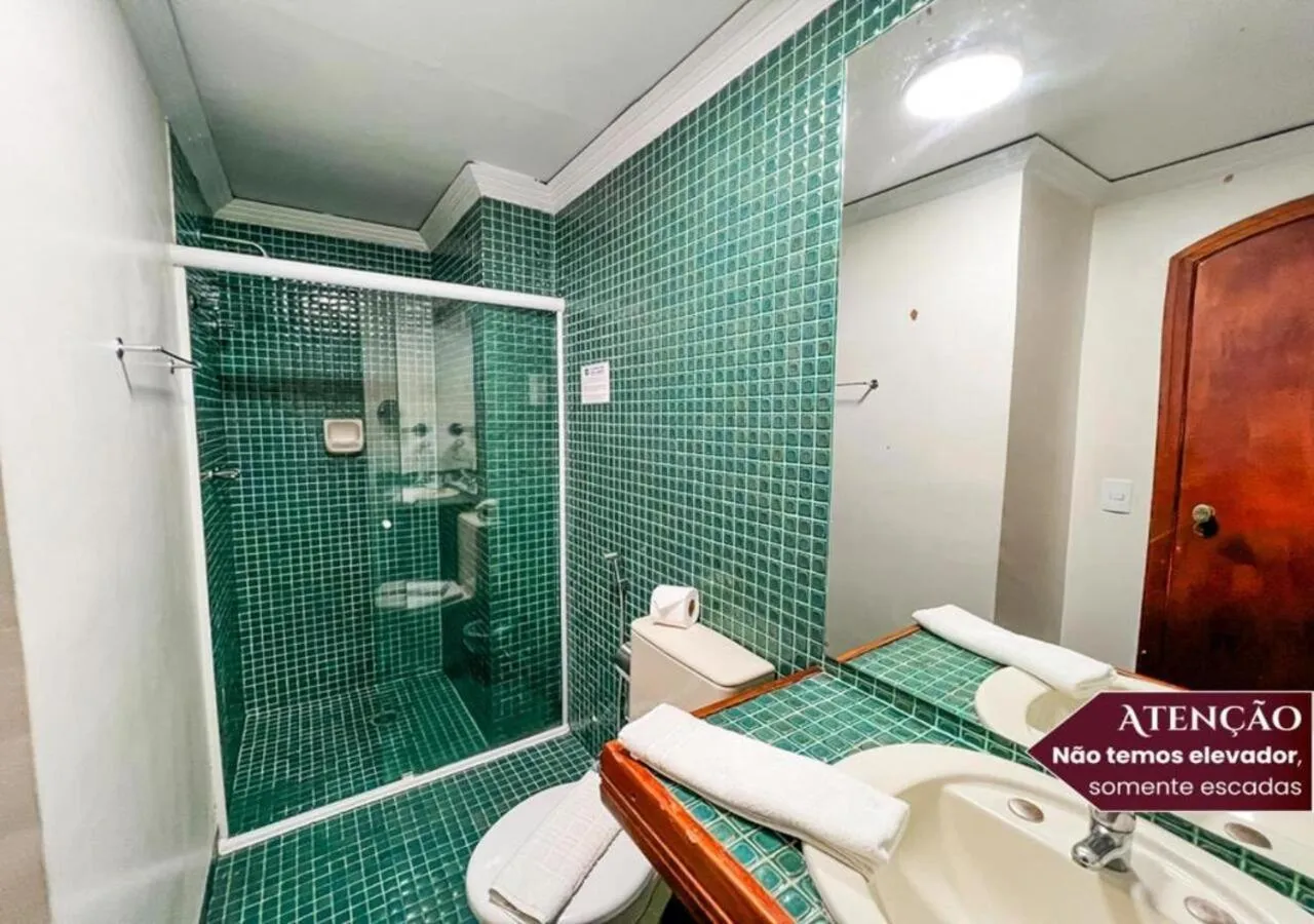 Bathroom in Hotel Euro Suíte Campos do Jordão By Nacional Inn - A 800 metros da Vila Capivari