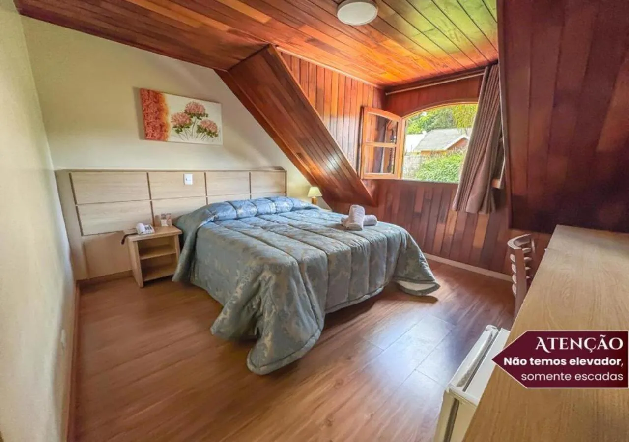 Bedroom, Bed in Hotel Euro Suíte Campos do Jordão By Nacional Inn - A 800 metros da Vila Capivari