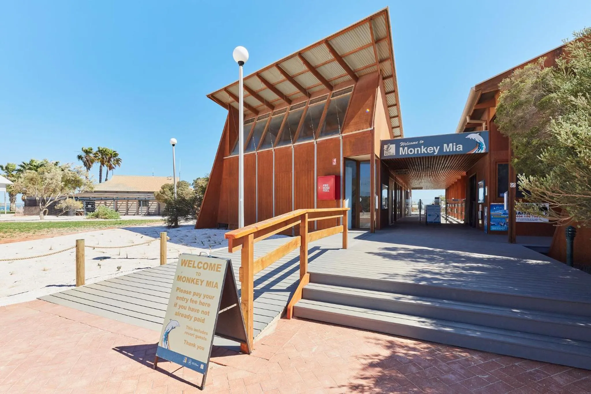 Property building in RAC Monkey Mia Dolphin Resort