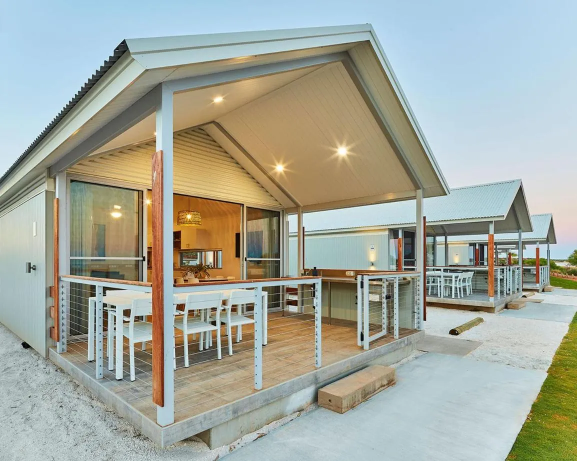 Patio in RAC Monkey Mia Dolphin Resort