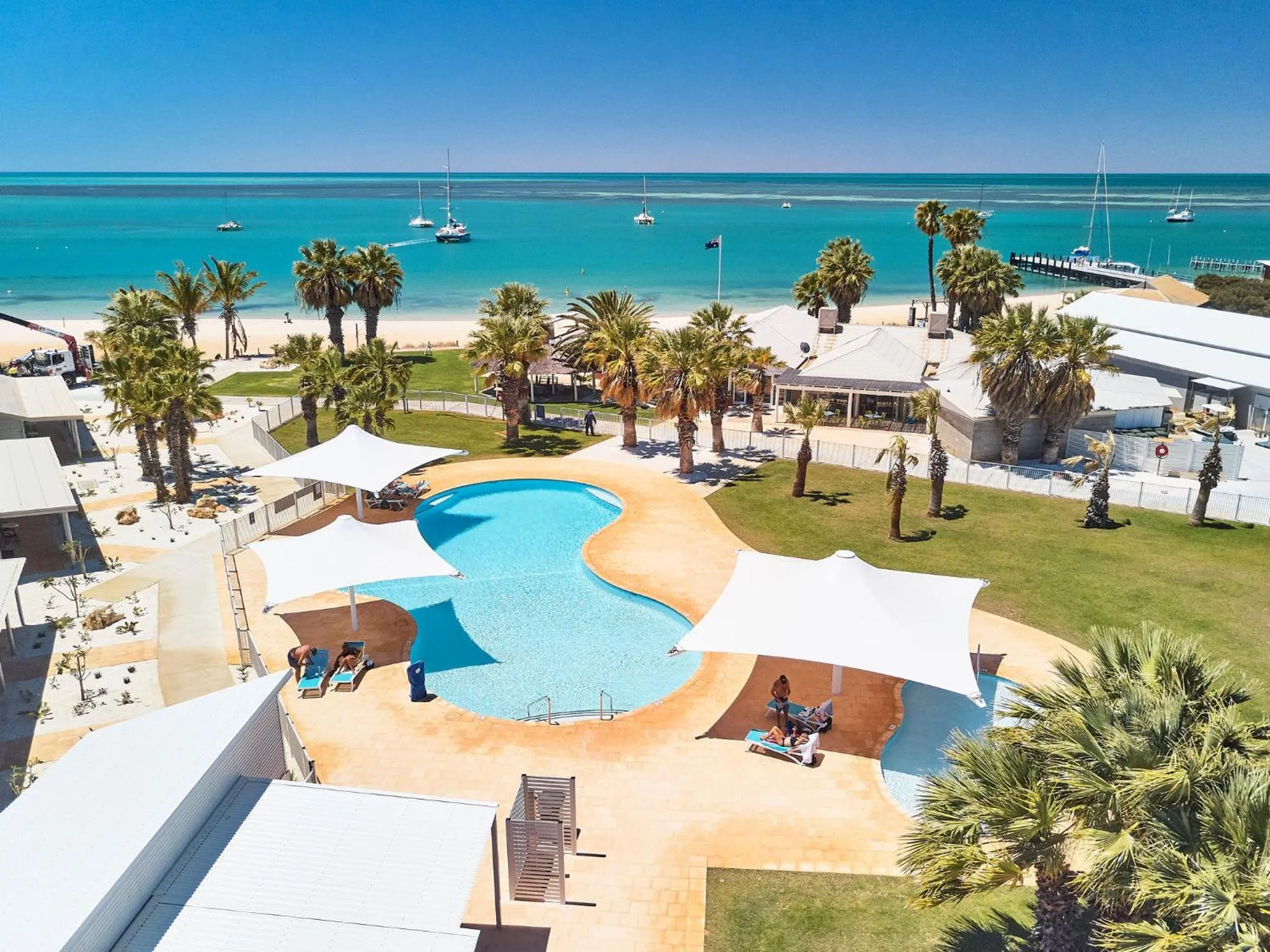 Bird's eye view in RAC Monkey Mia Dolphin Resort