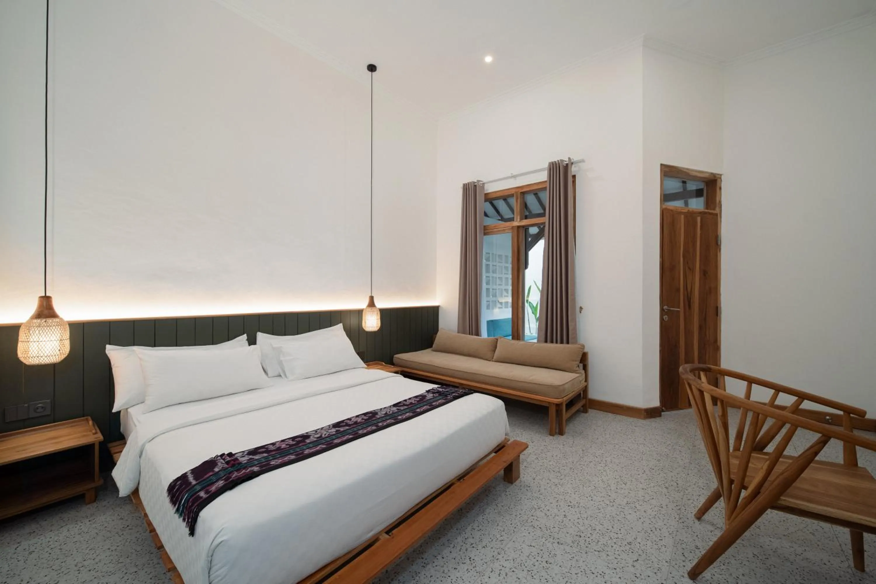 Bed in Green Hill Boutique Hotel