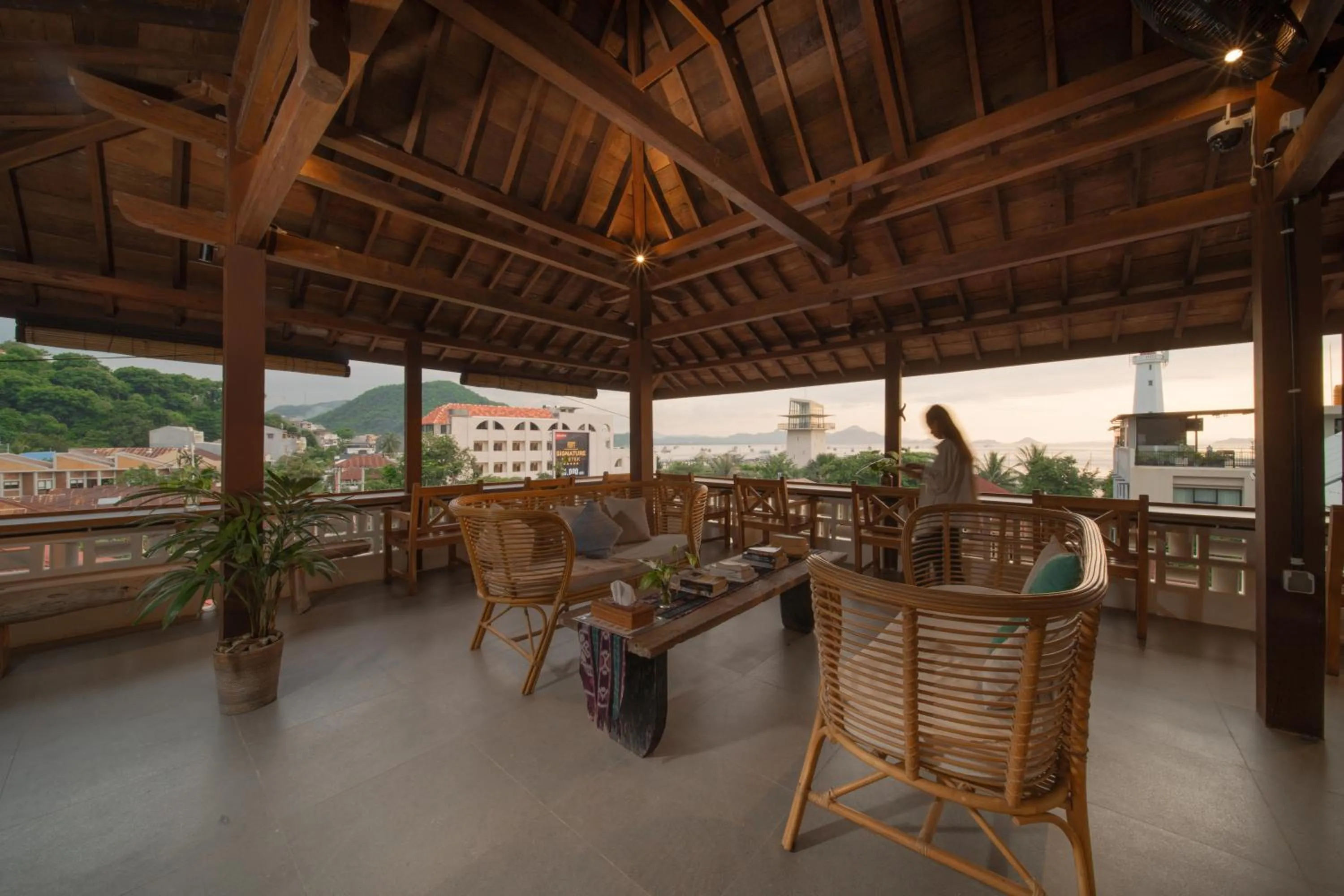 Patio in Green Hill Boutique Hotel