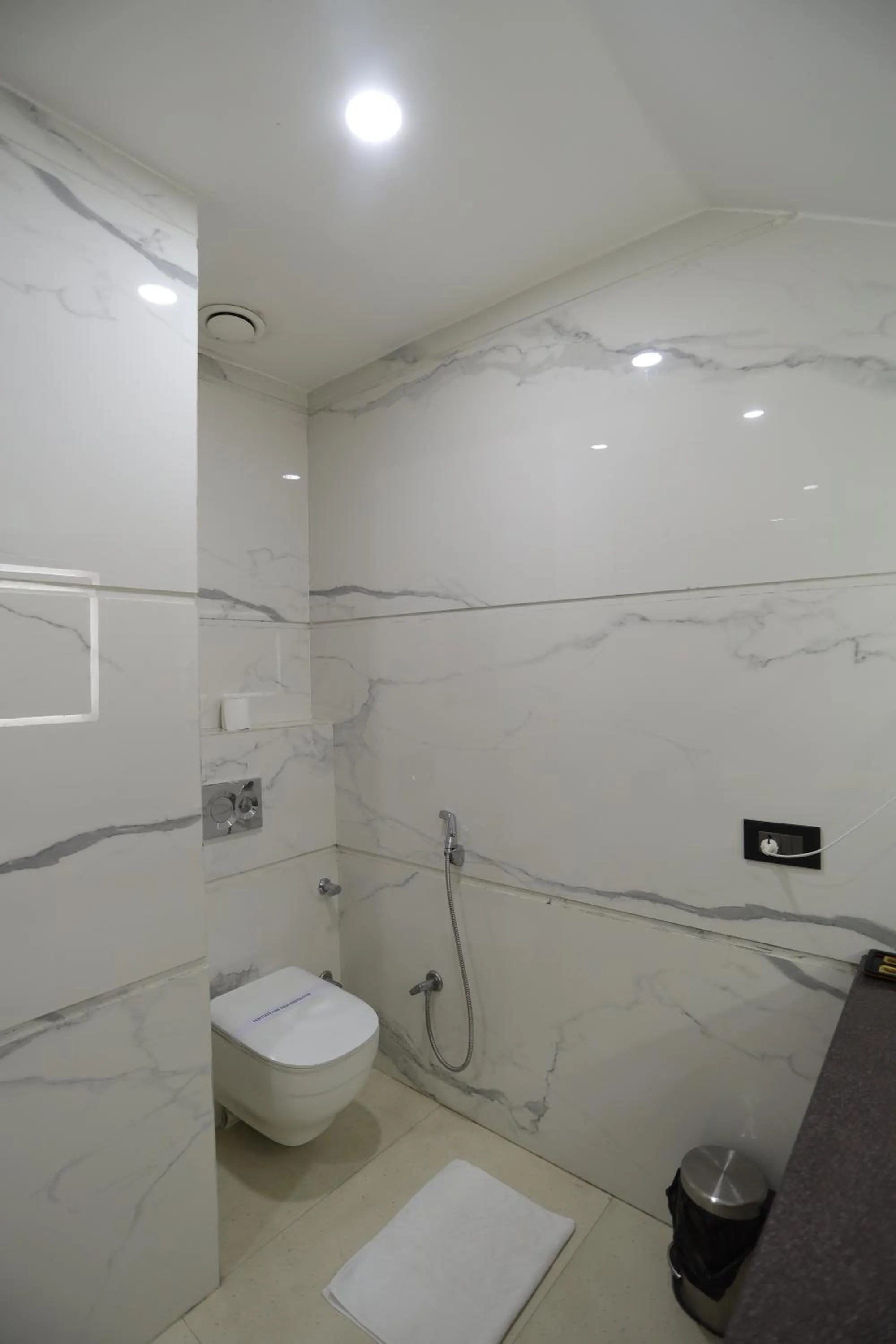 Shower in Hotel Leela Grande