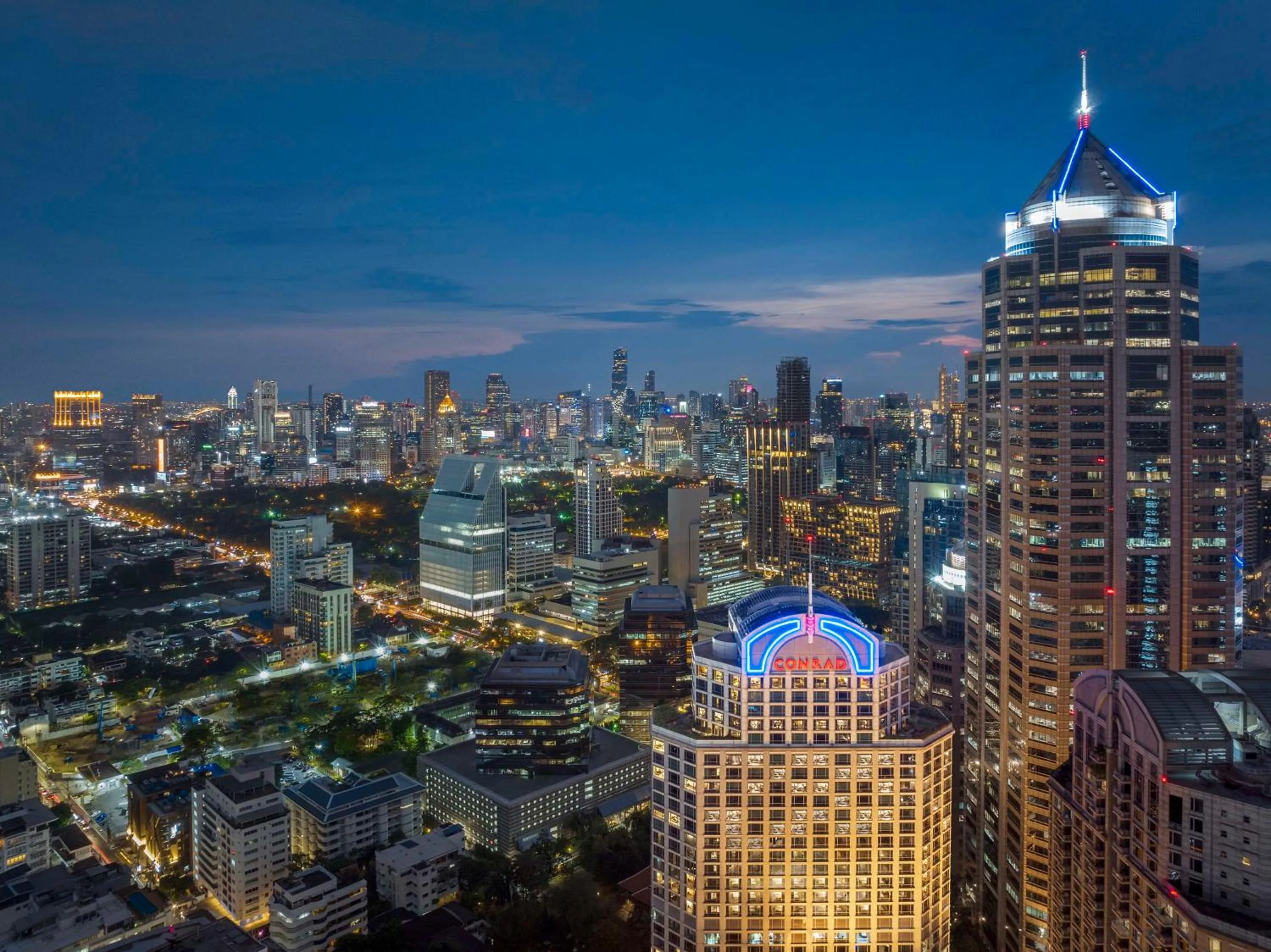 Property building in Conrad Bangkok Residences