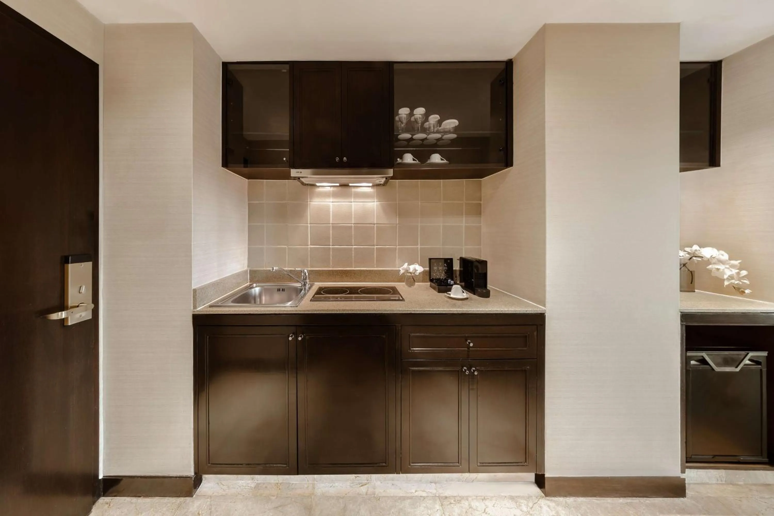 Kitchen or kitchenette in Conrad Bangkok Residences
