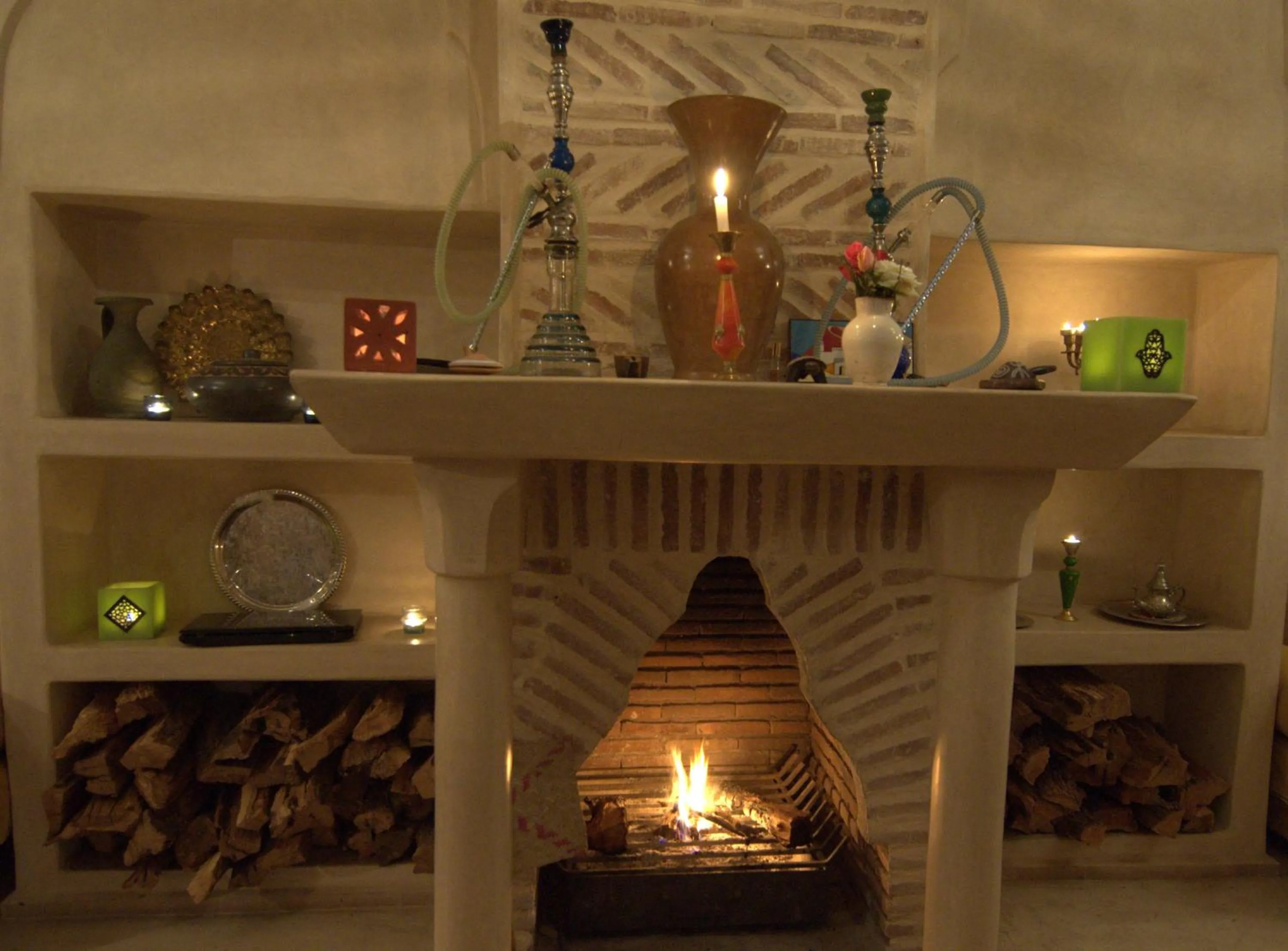 Living room in Riad Imilchil
