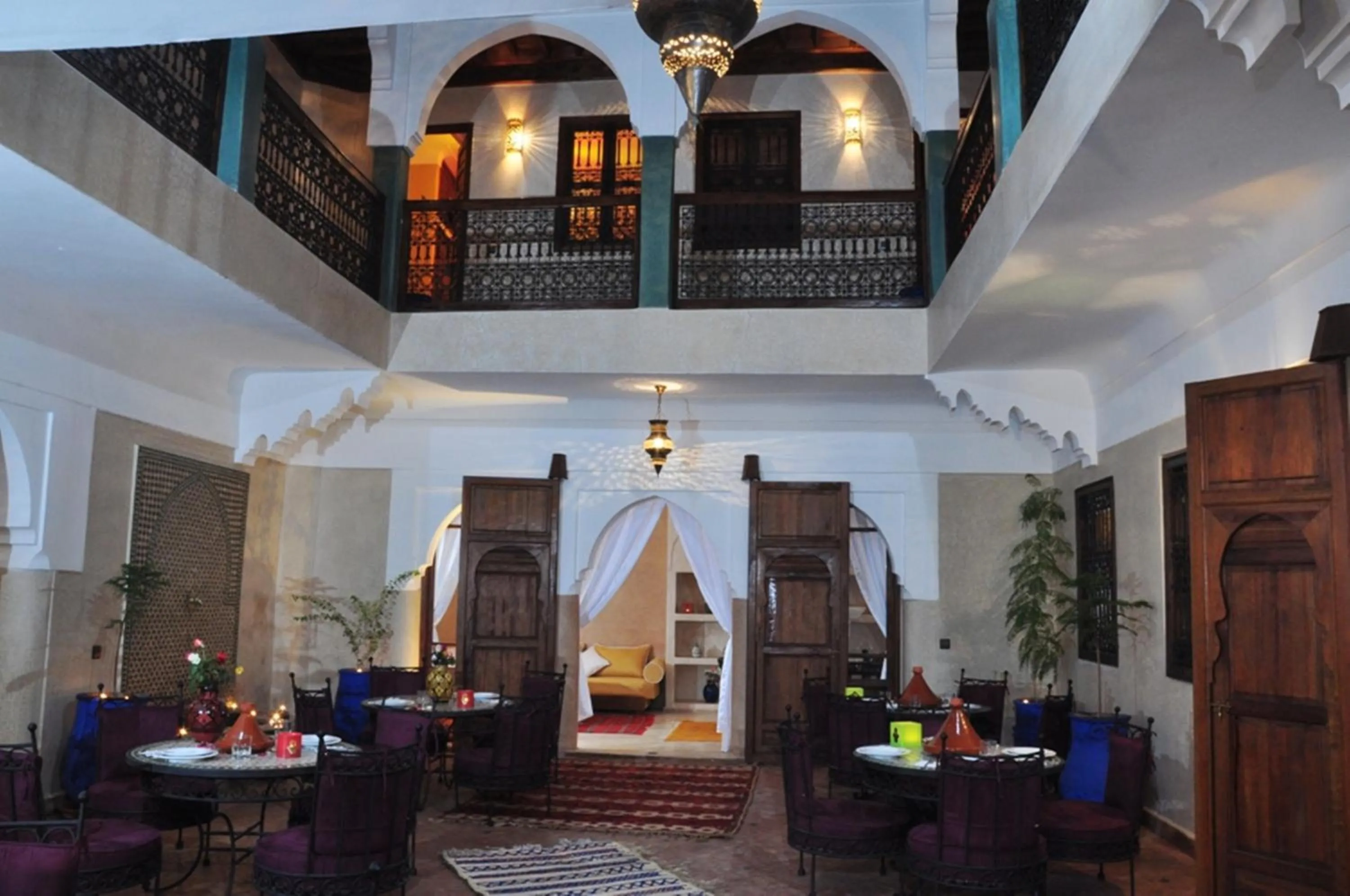 Patio in Riad Imilchil