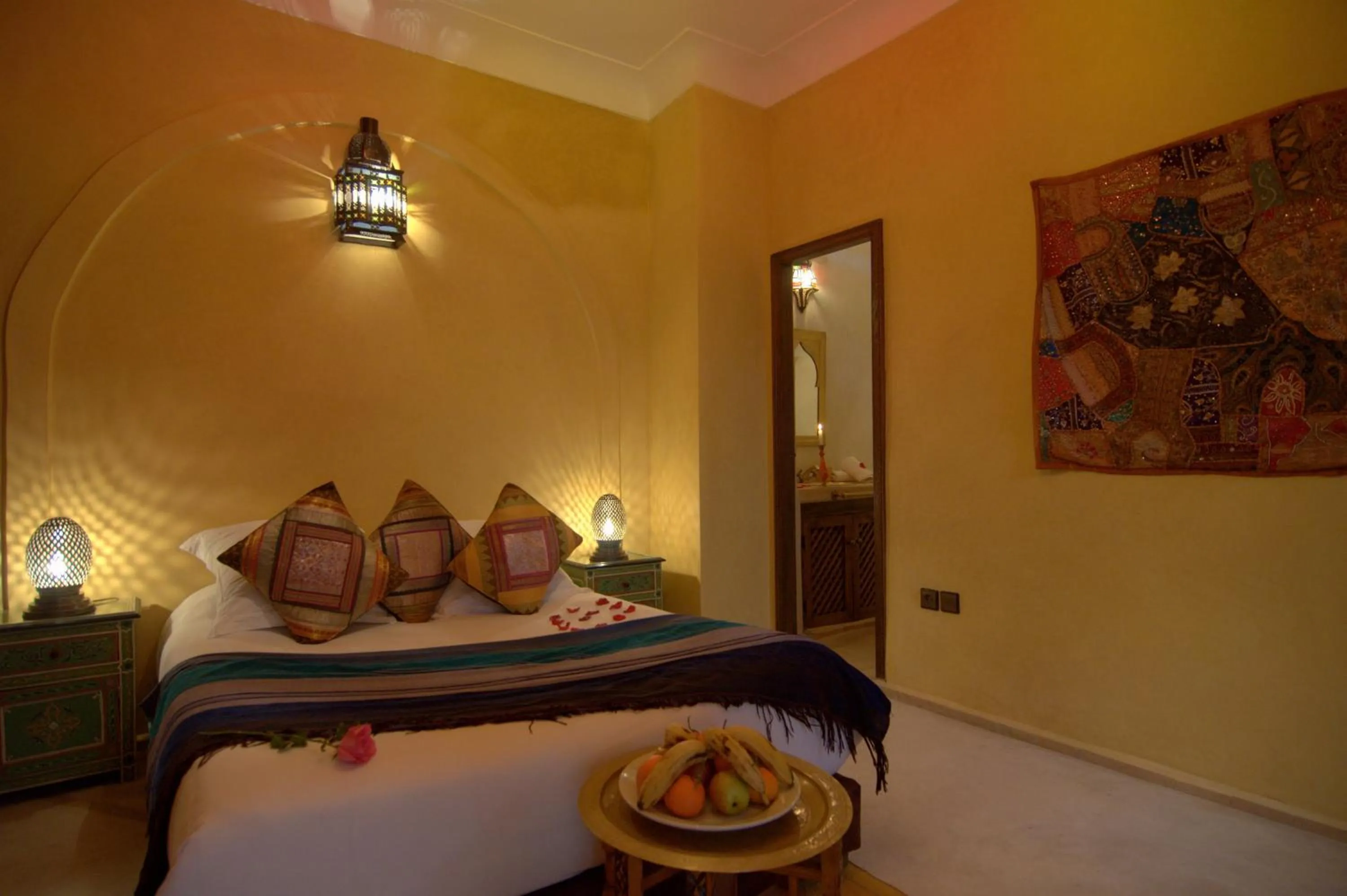 Bedroom, Bed in Riad Imilchil